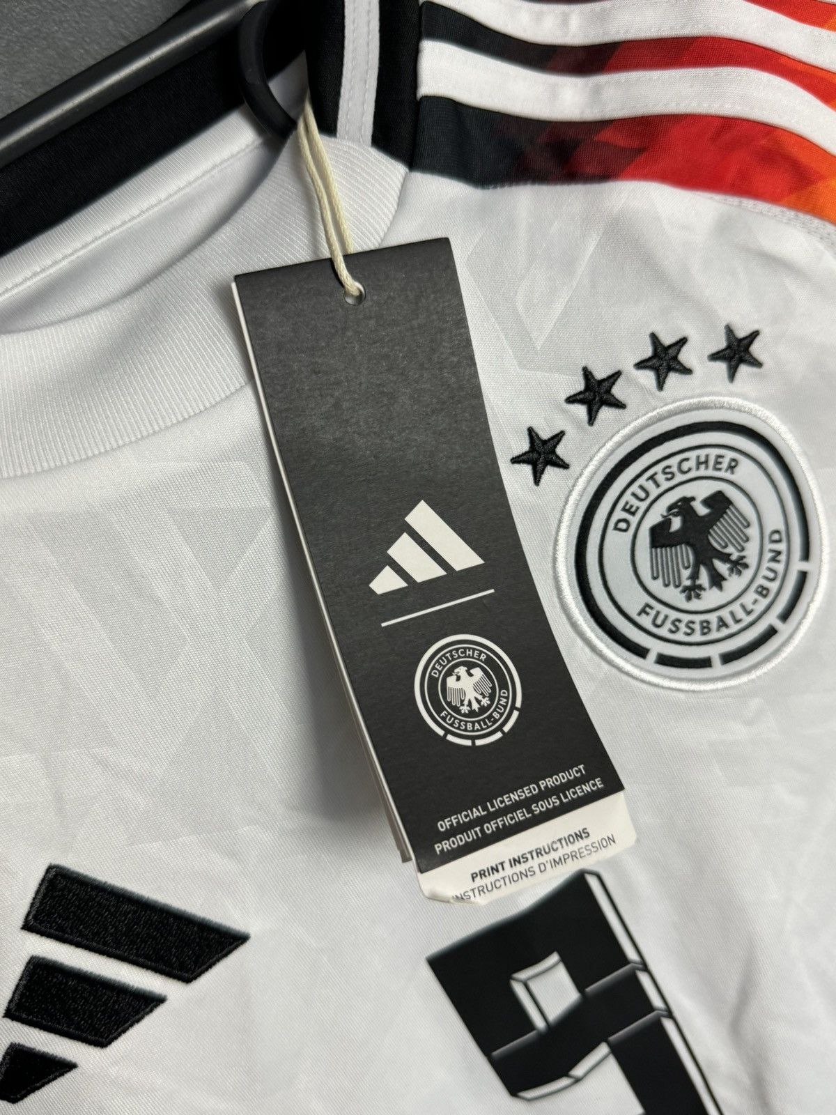 Adidas KIDS New Germany 24/25 Home Fullkrug Football Jersey T-Shirt Size US XS / EU 42 / 0 - 11 Thumbnail
