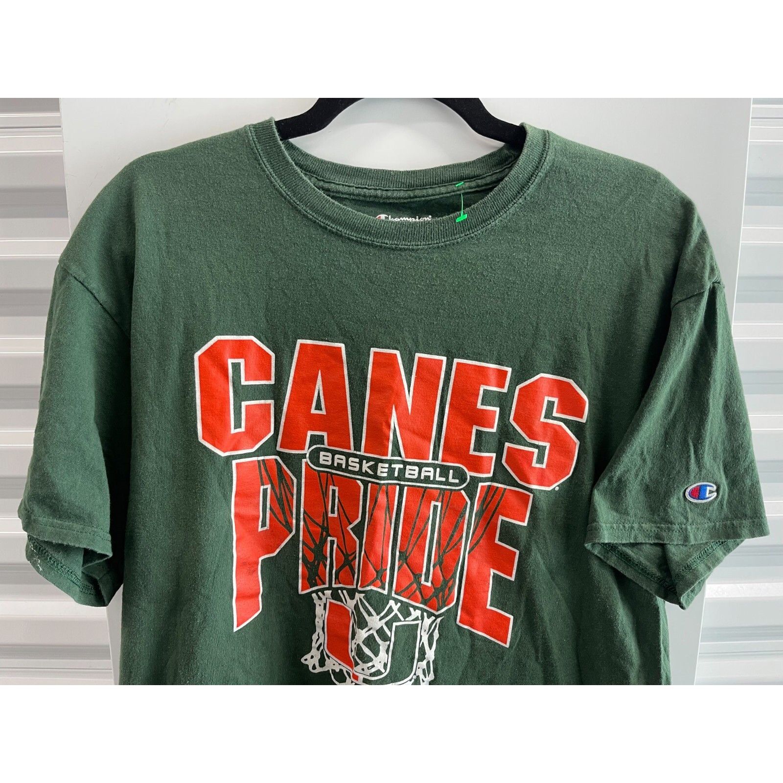 Champion VTG Y2K 90S CHAMPION MIAMI HURRICANES CANES PRIDE BASKETBALL Size US L / EU 52-54 / 3 - 2 Thumbnail
