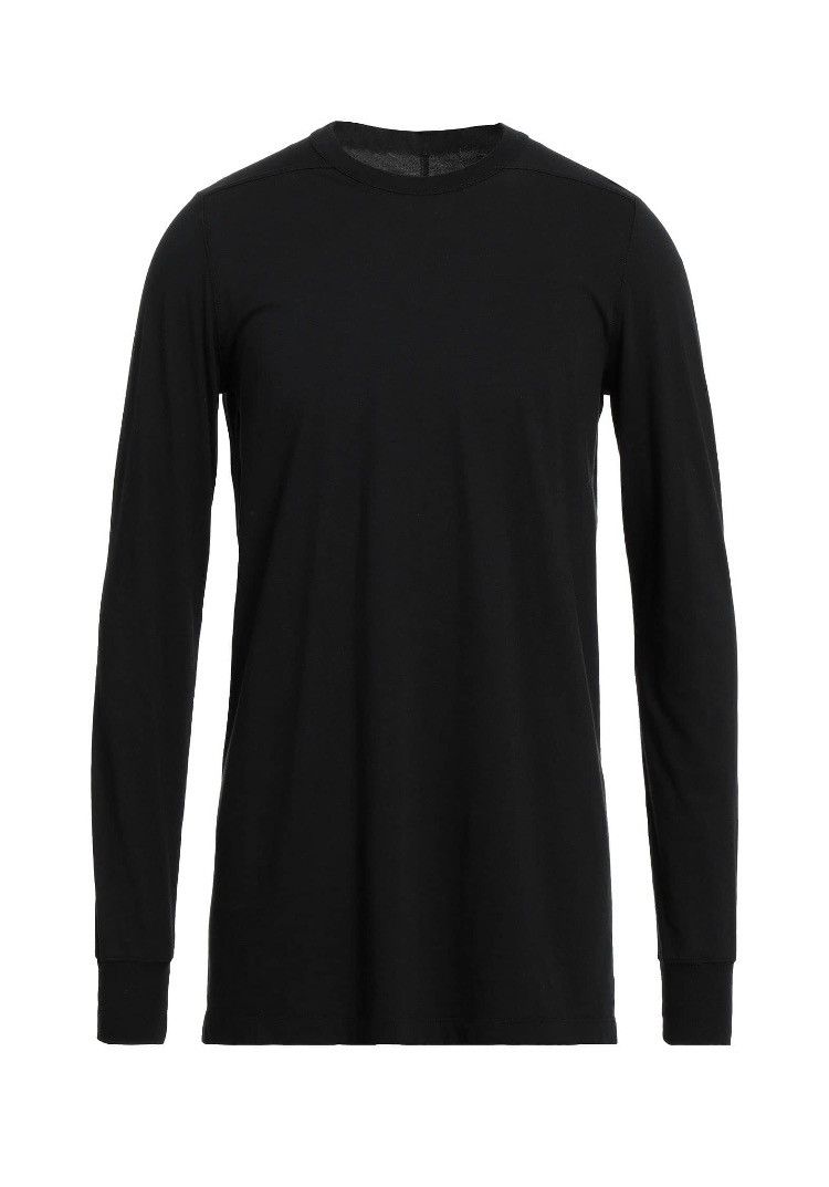 Pre-owned Rick Owens Strobe Shirt Longsleeve Long Sleeve T Cotton In Black