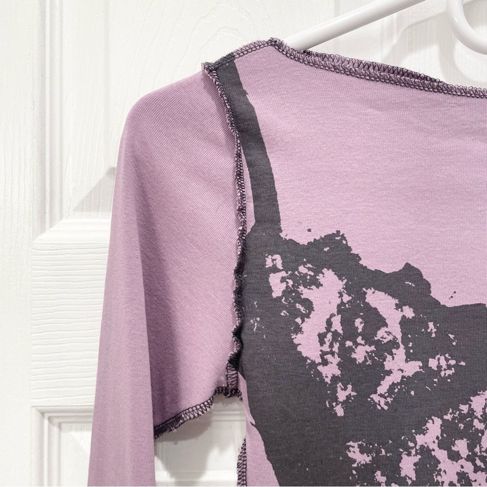 Urban Outfitters Urban Outfitters Corset Photo-Real Long Sleeve Tee Size S / US 4 / IT 40 - 4 Thumbnail