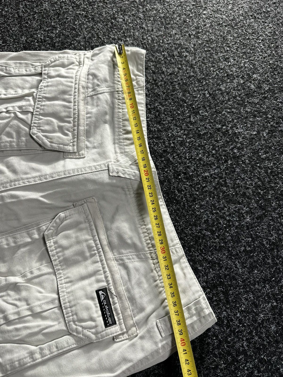 Quiksilver × Vintage 🚨Vintage Quicksilver CARGO BEIGE Japanese Surf style Shorts Size US 32 / EU 48 - 15 Thumbnail