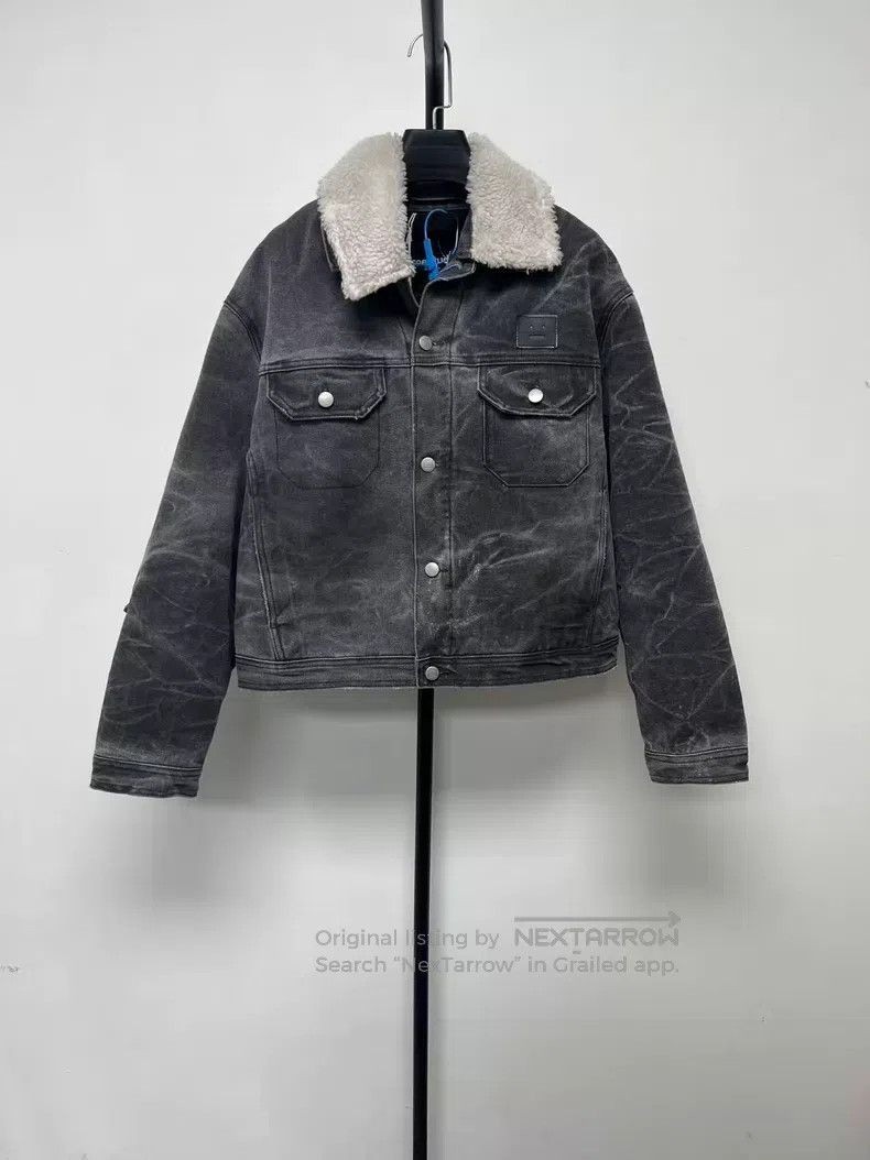 Acne Studios Acne Studios Face Expression Quilted Loose Single Breasted Size US S / EU 44-46 / 1 - 1 Thumbnail