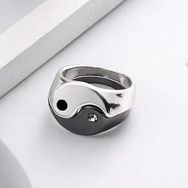 Jewelry Sachiko x Hino Yin Yang Ring ( size 17.5 mm diameter ) Size ONE SIZE - 5 Thumbnail