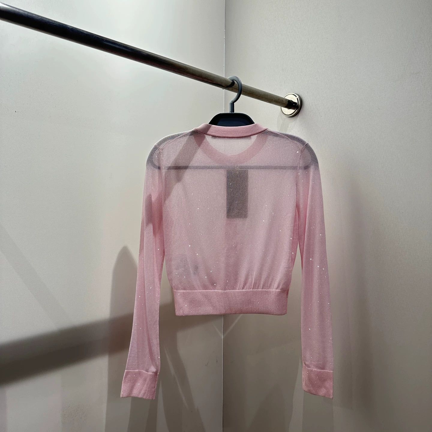 Alexander McQueen Alexander Wang Sequin Single LS Cardigan S Viscose Size S / US 4 / IT 40 - 2 Thumbnail