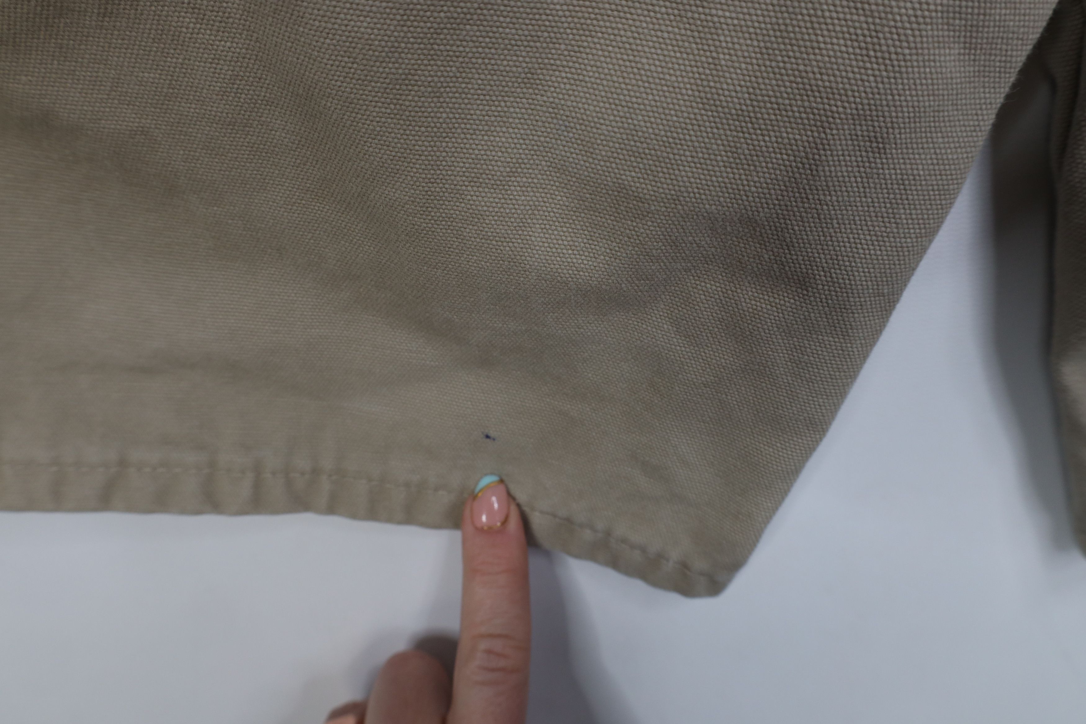 Dickies Vintage Y2K Dickies Relaxed Fit Canvas Dungaree Shorts Beige Size US 34 / EU 50 - 12 Thumbnail
