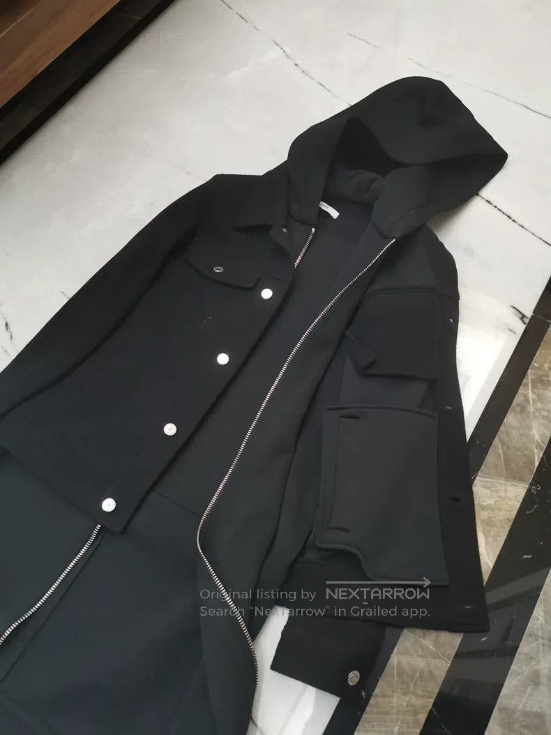 Givenchy Givenchy Fake two-piece wool hooded long coat Size US XS / EU 42 / 0 - 3 Thumbnail