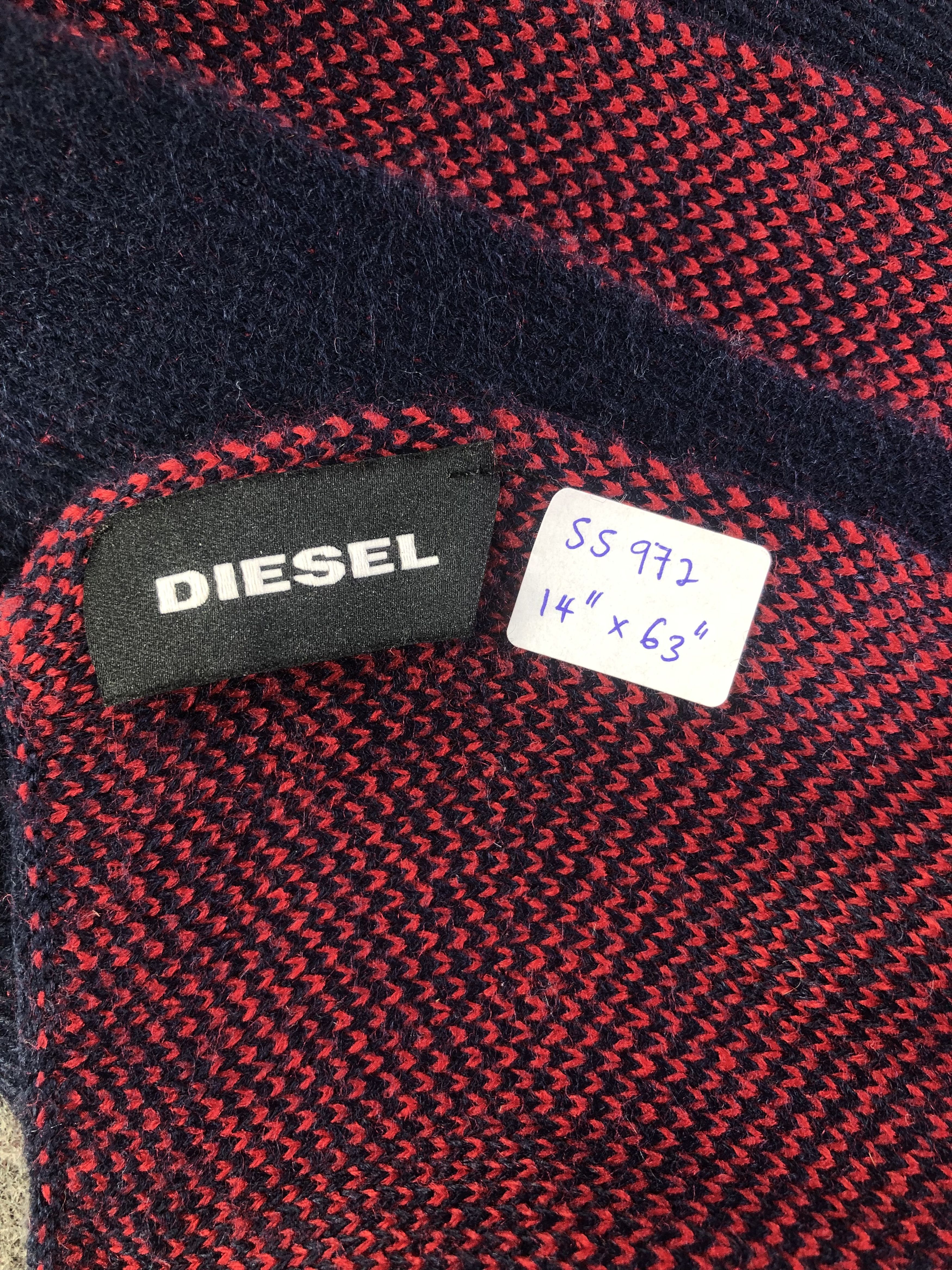 Diesel Diesel Punk Scarf / Muffler / Neckwear Size ONE SIZE - 4 Thumbnail