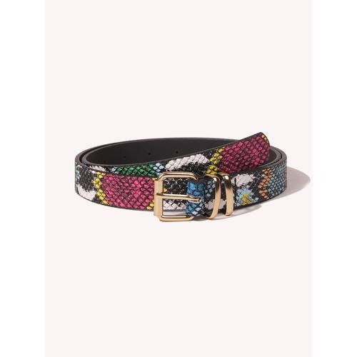 Designer Modern Vintage Belt Riveted Belts Menswear Accessories Size ONE SIZE - 6 Thumbnail