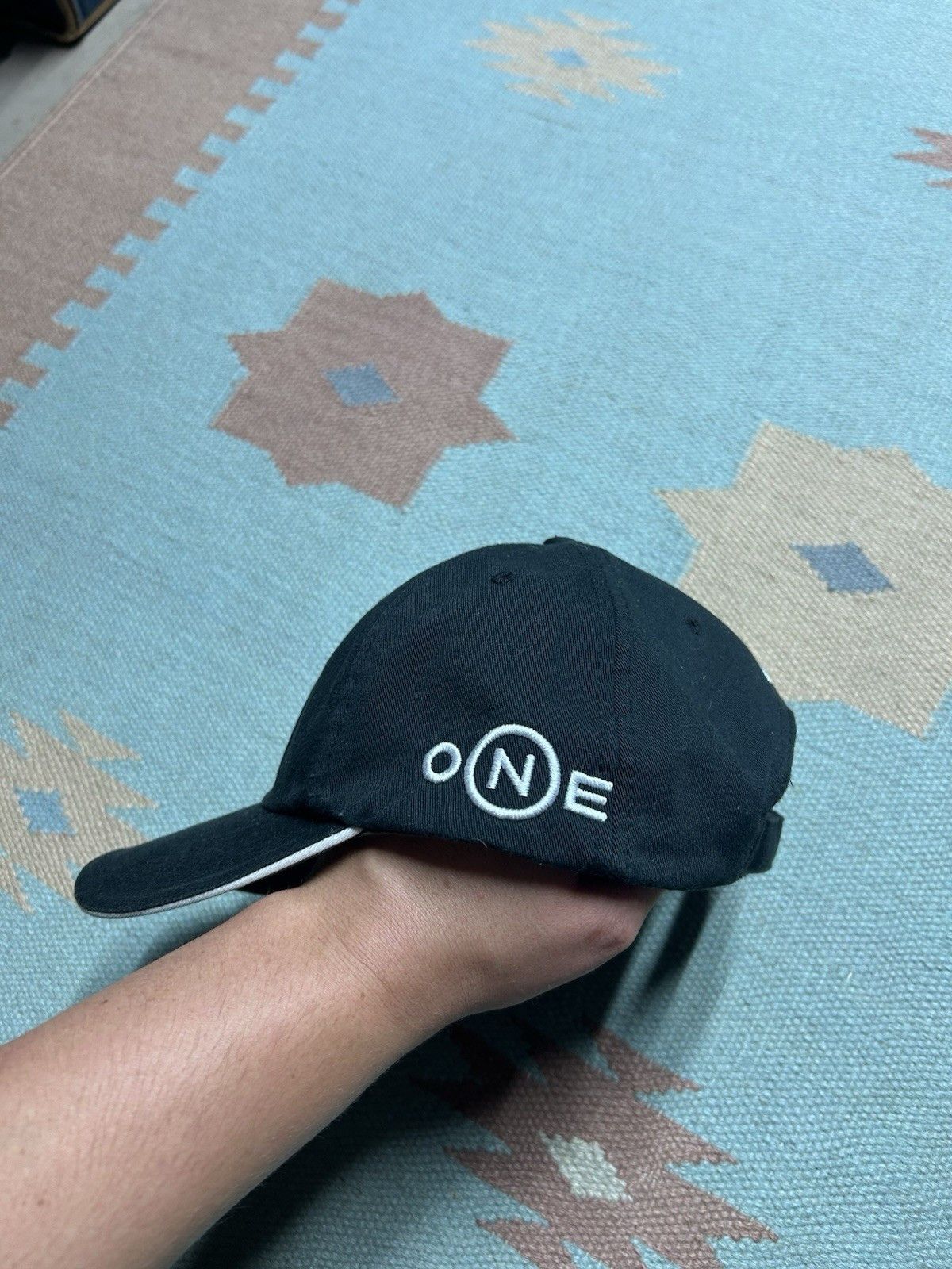 Nike Nike golf Strapback hat SQ one tiger woods black swoosh logo Size ONE SIZE - 3 Thumbnail