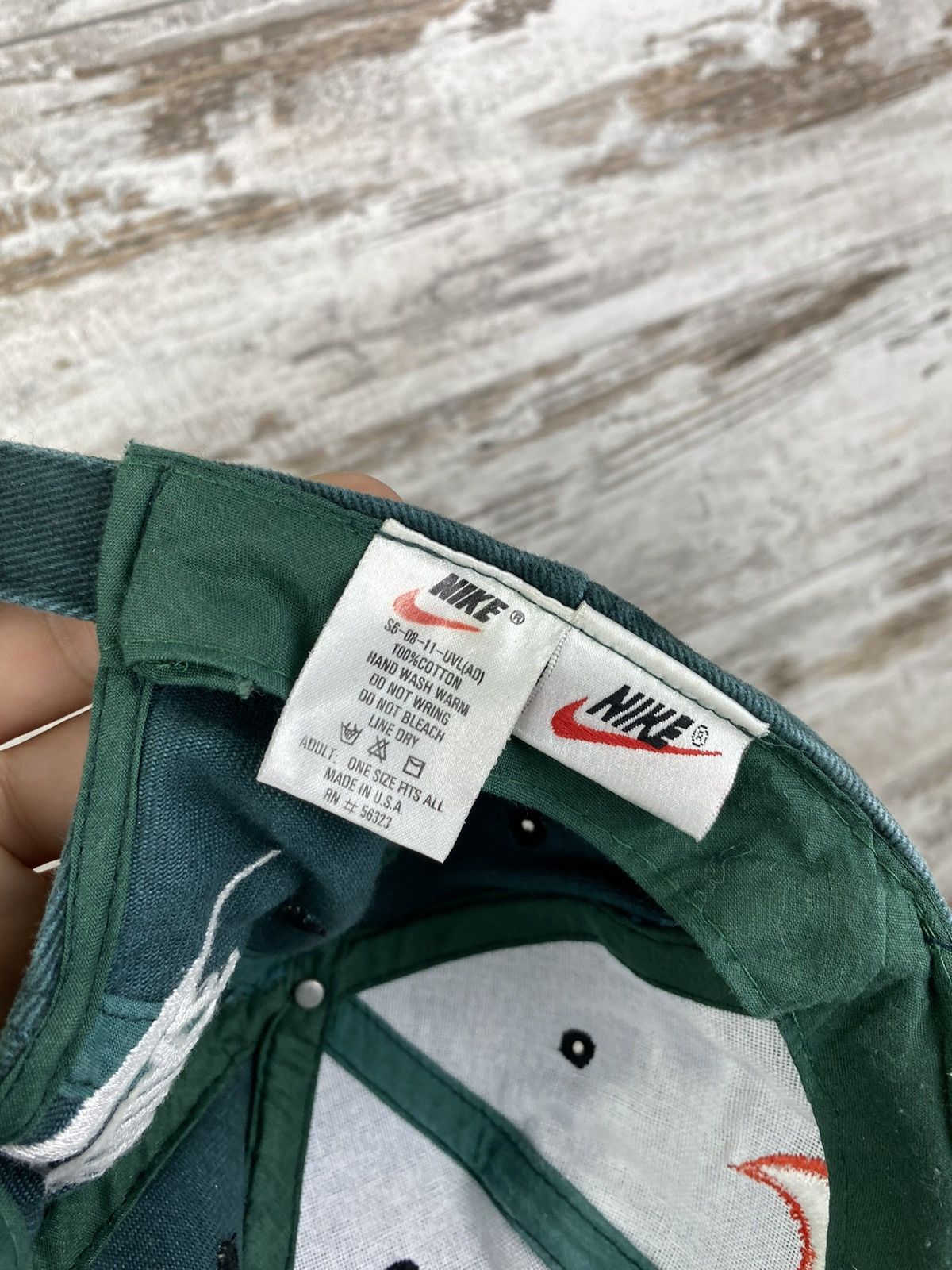 Nike × Vintage Mens Vintage Nike big logo hats cap hat y2k rare swoosh acg Size ONE SIZE - 8 Thumbnail