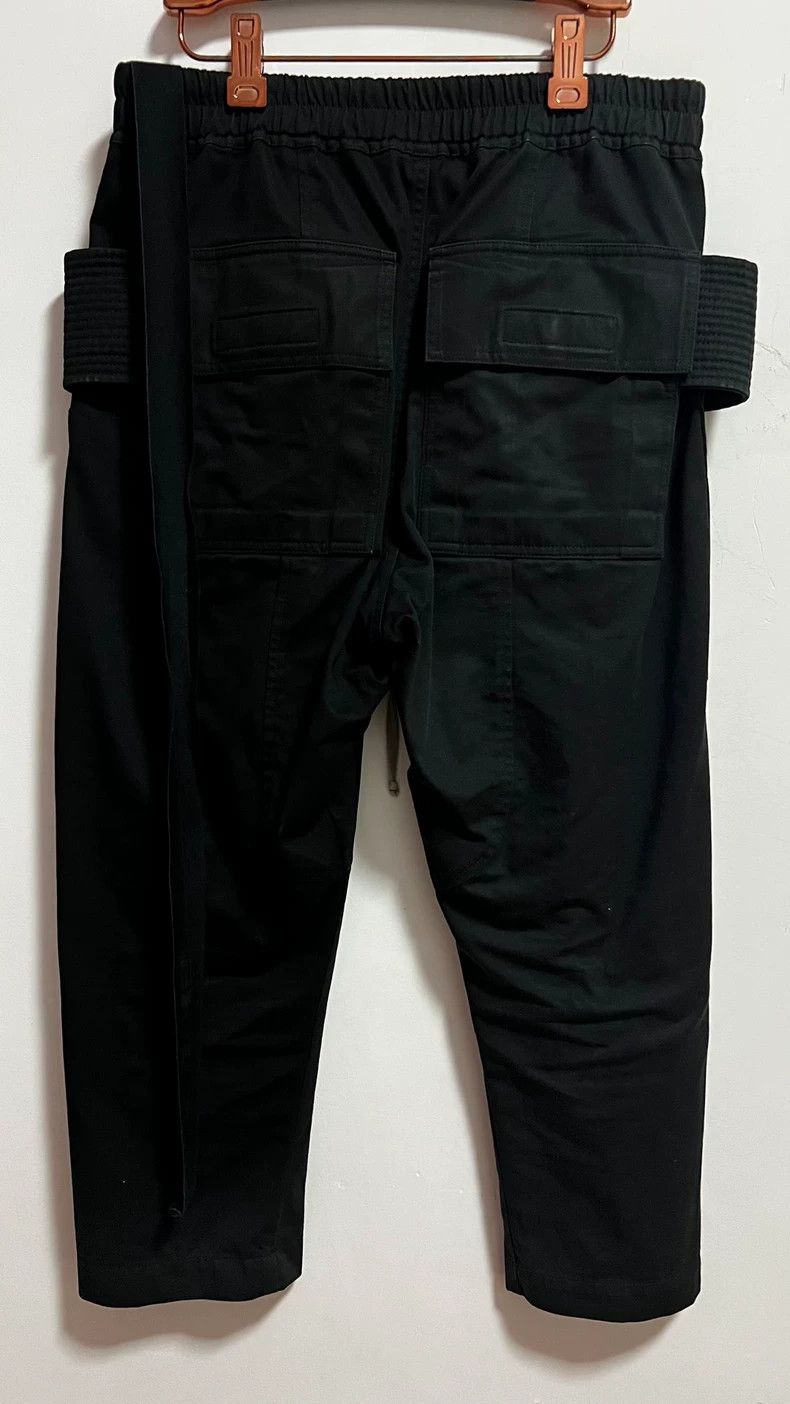 Rick Owens Rick Owens size m Stiff cotton double-loop cropped pants Size US 28 / EU 44 - 2 Thumbnail