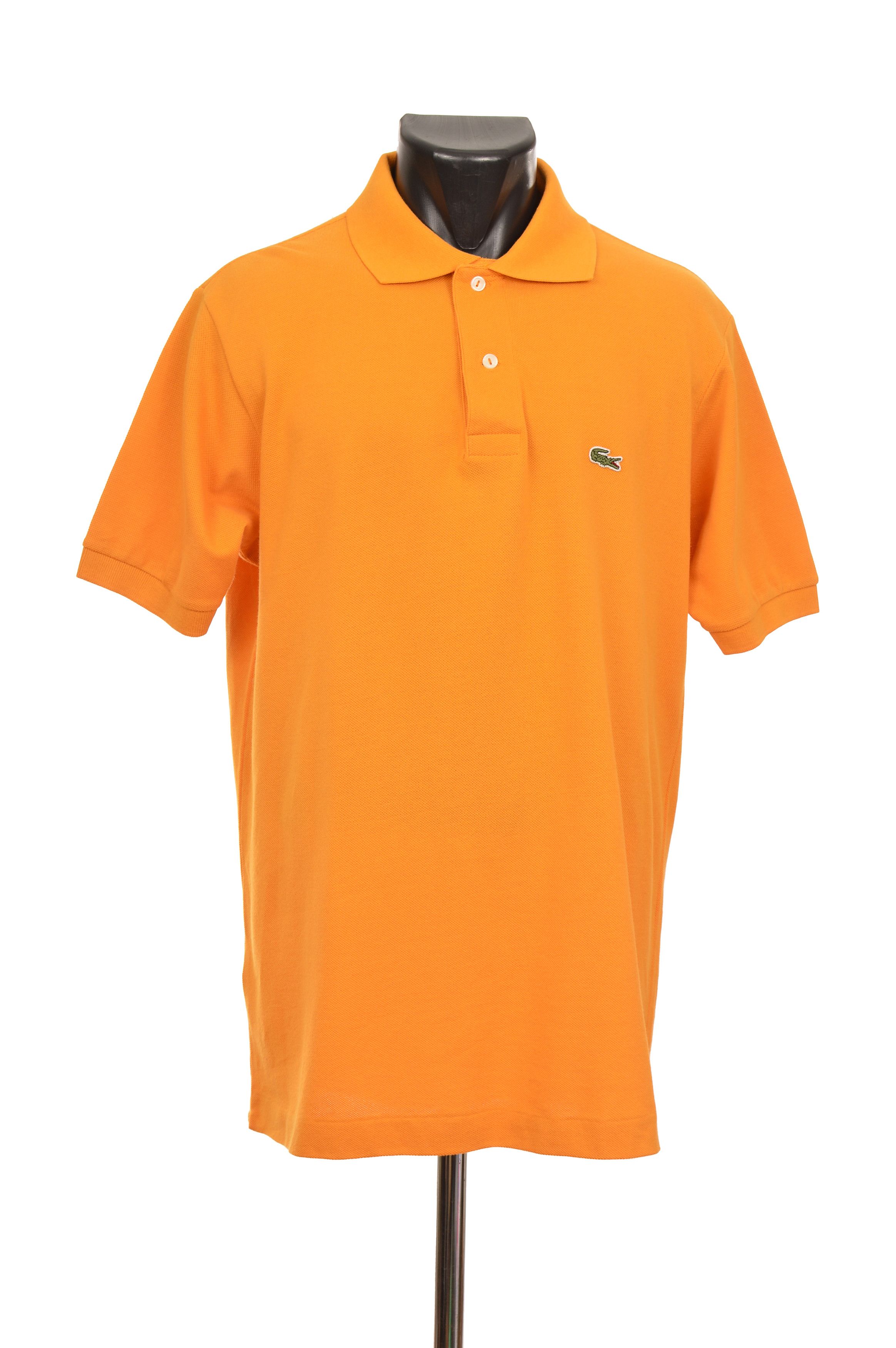 Lacoste Lacoste F8455 Vintage Short Sleeve Orange Polo Shirt Size US L / EU 52-54 / 3 - 1 Thumbnail