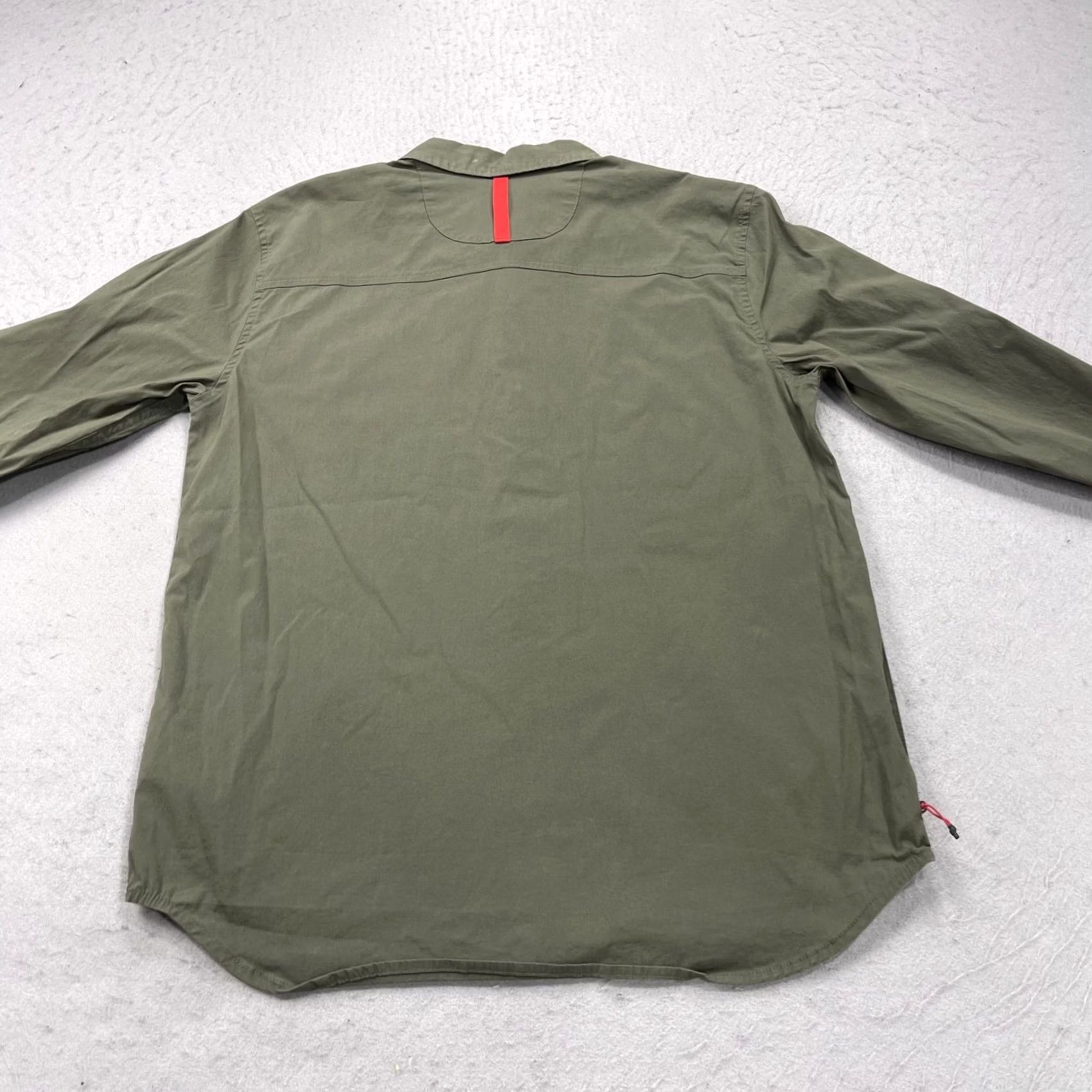 Topo Designs Topo Designs Shirt Mens Small Olive Army Green Snap Pockets Outdoor Size US S / EU 44-46 / 1 - 5 Thumbnail