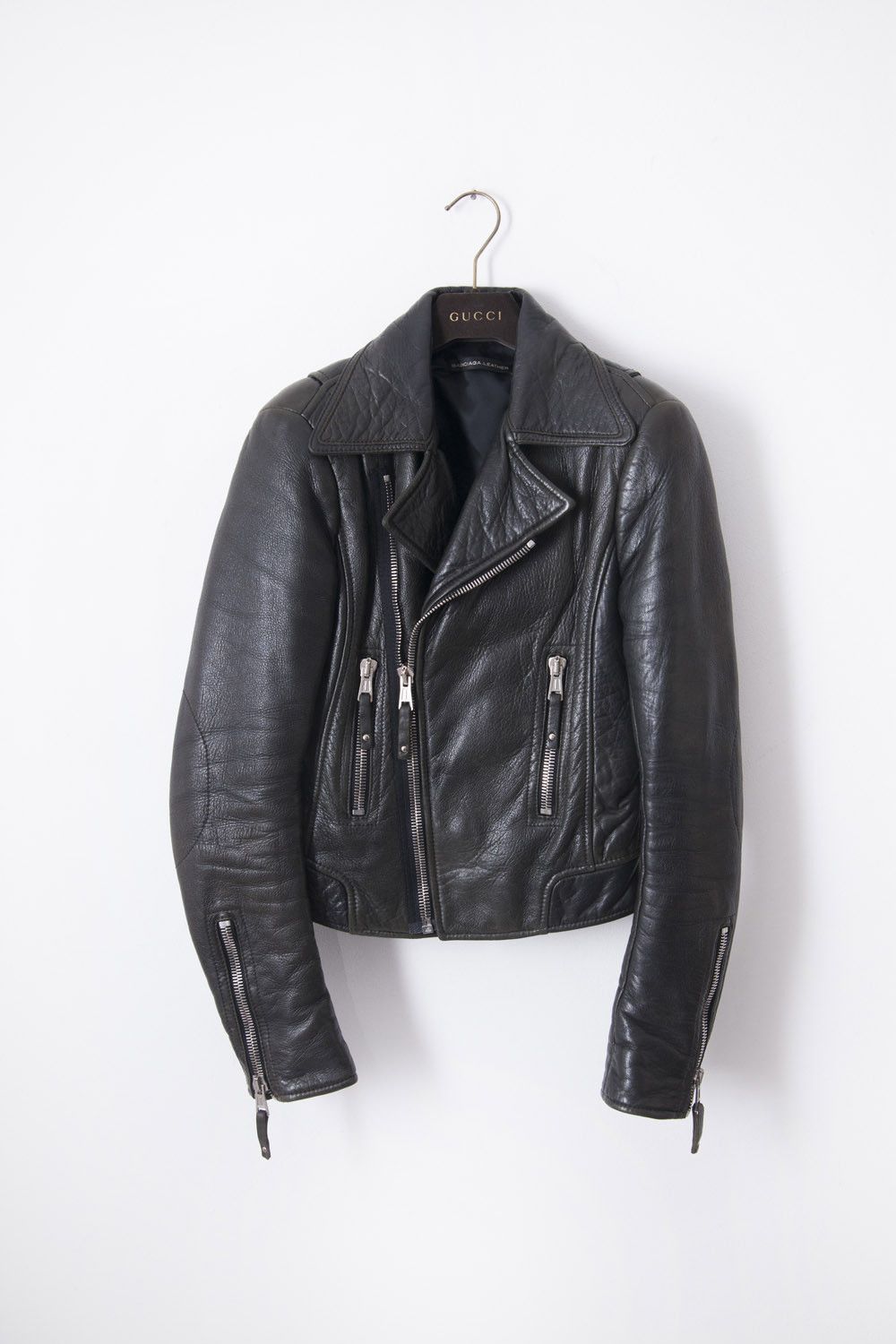 Balenciaga Balenciaga 2007 black perfecto leather jacket Size S / US 4 / IT 40 - 1 Thumbnail
