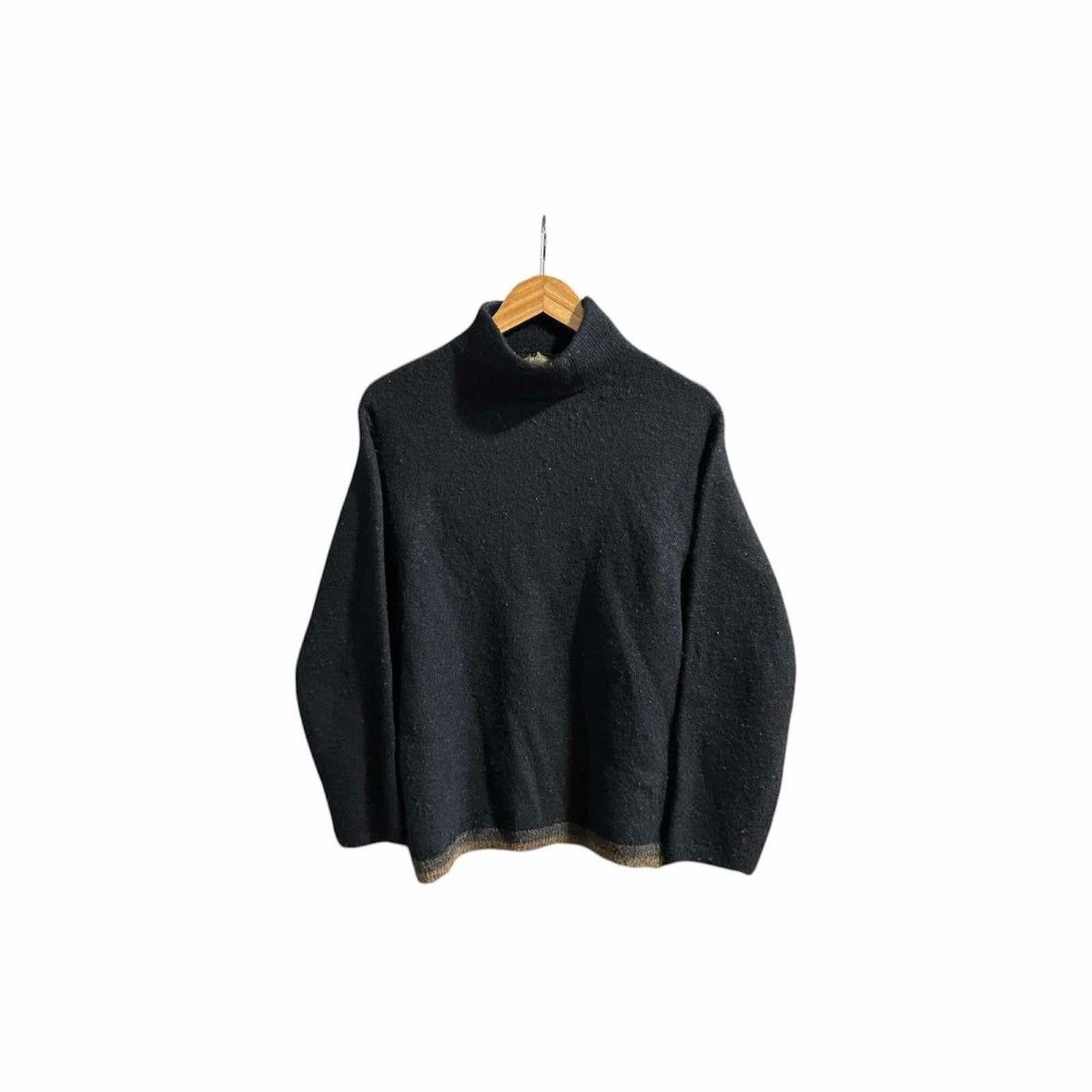 Y's × Y's for Men × Yohji Yamamoto 🔥Vintage Yohji Yamamoto Y’s For Men Wool Sweater Turtleneck Size US M / EU 48-50 / 2 - 6 Thumbnail