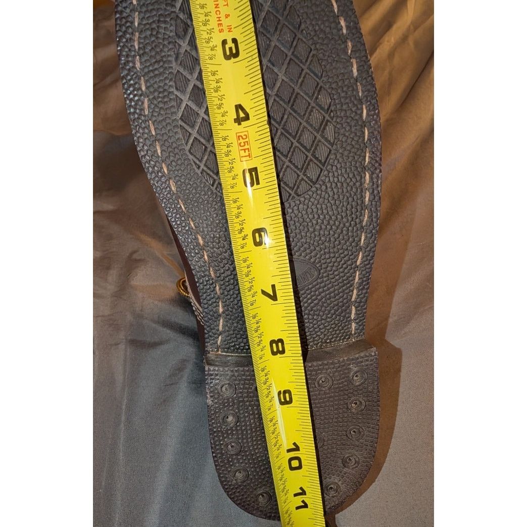 Big Mac Vtg Big M Leather Work Boots Welted Wmns 10 E Men's 8.5 NOS Size US 8.5 / EU 41-42 - 7 Thumbnail