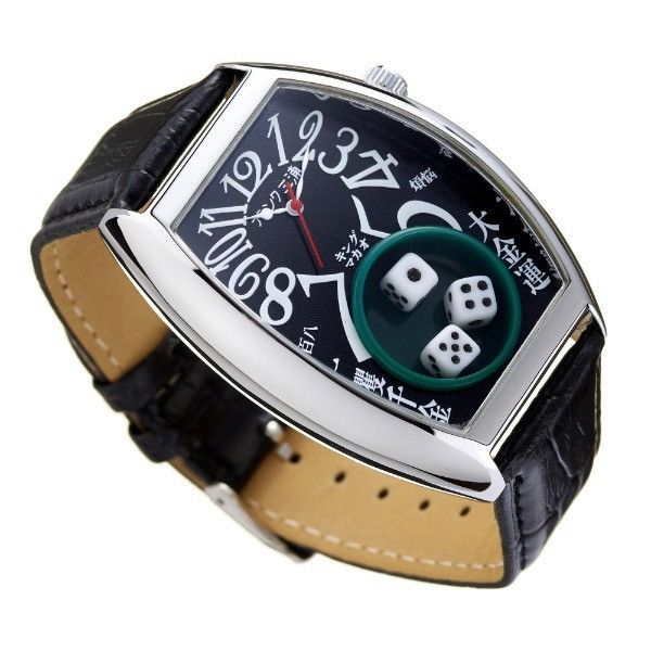 Japanese Brand Frank Miura Life’s a Gamble Watch King Macau Dice Size ONE SIZE - 3 Thumbnail