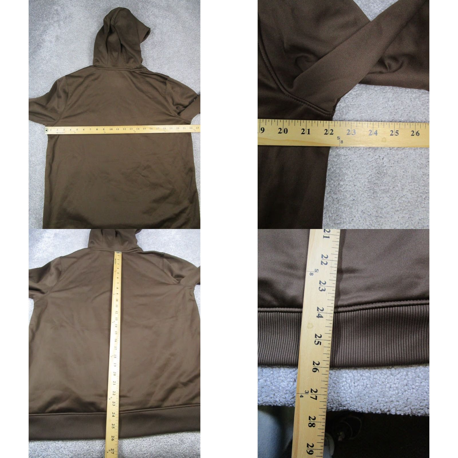 Under Armour Under Armour Storm Hoodie Womens Large Brown Pullover Logo Activewear Gym & Training Size L / US 10 / IT 46 - 8 Thumbnail