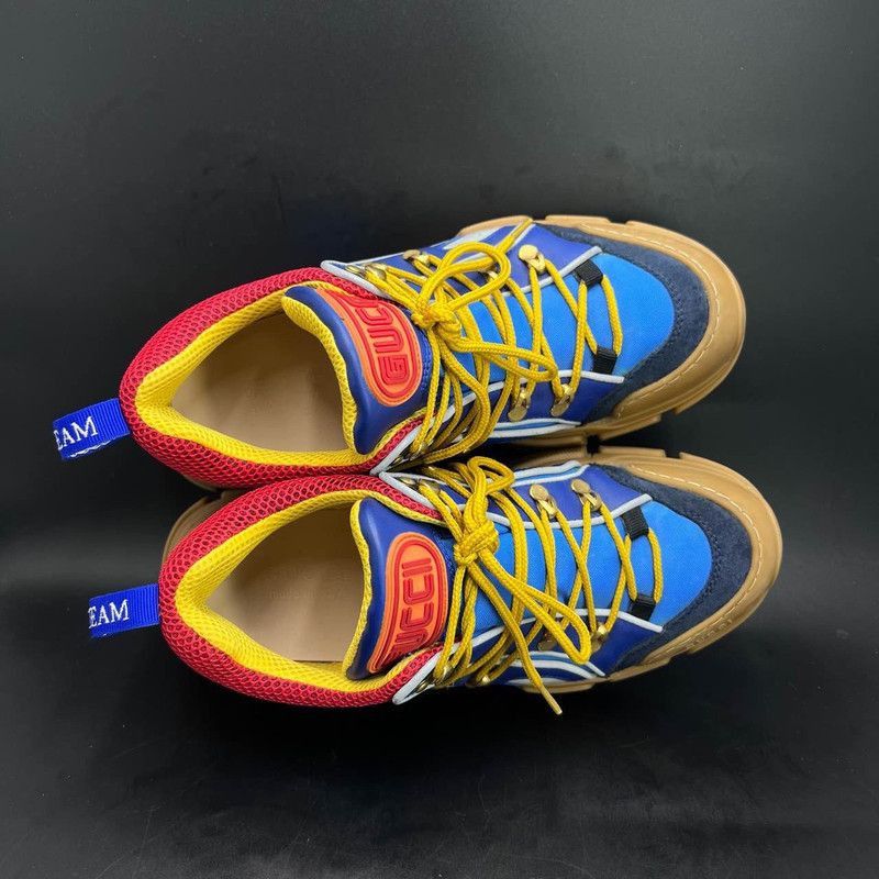 Gucci Gucci Flashtrek Low-Top Casual Sneakers for Men - Size US 8.5 / EU 41-42 - 7 Thumbnail