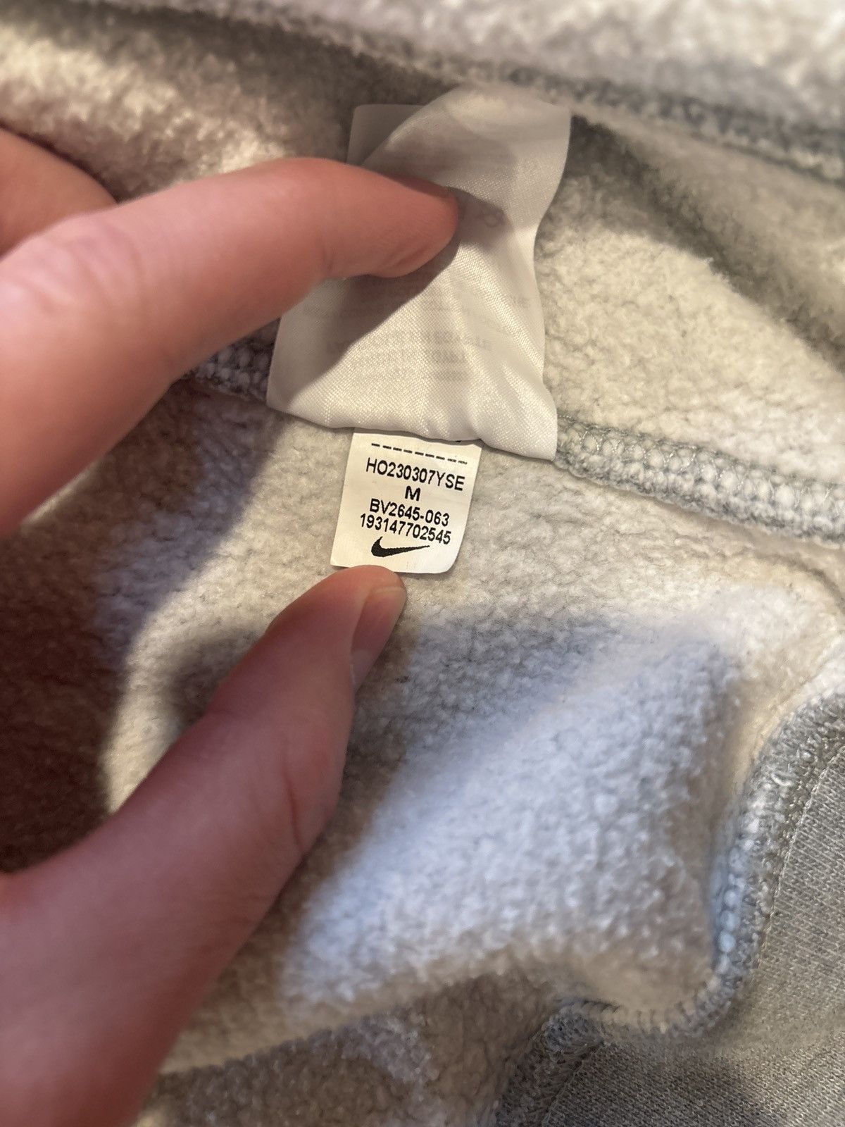 Nike Grey nike zip up hoodie Size US M / EU 48-50 / 2 - 1 Thumbnail