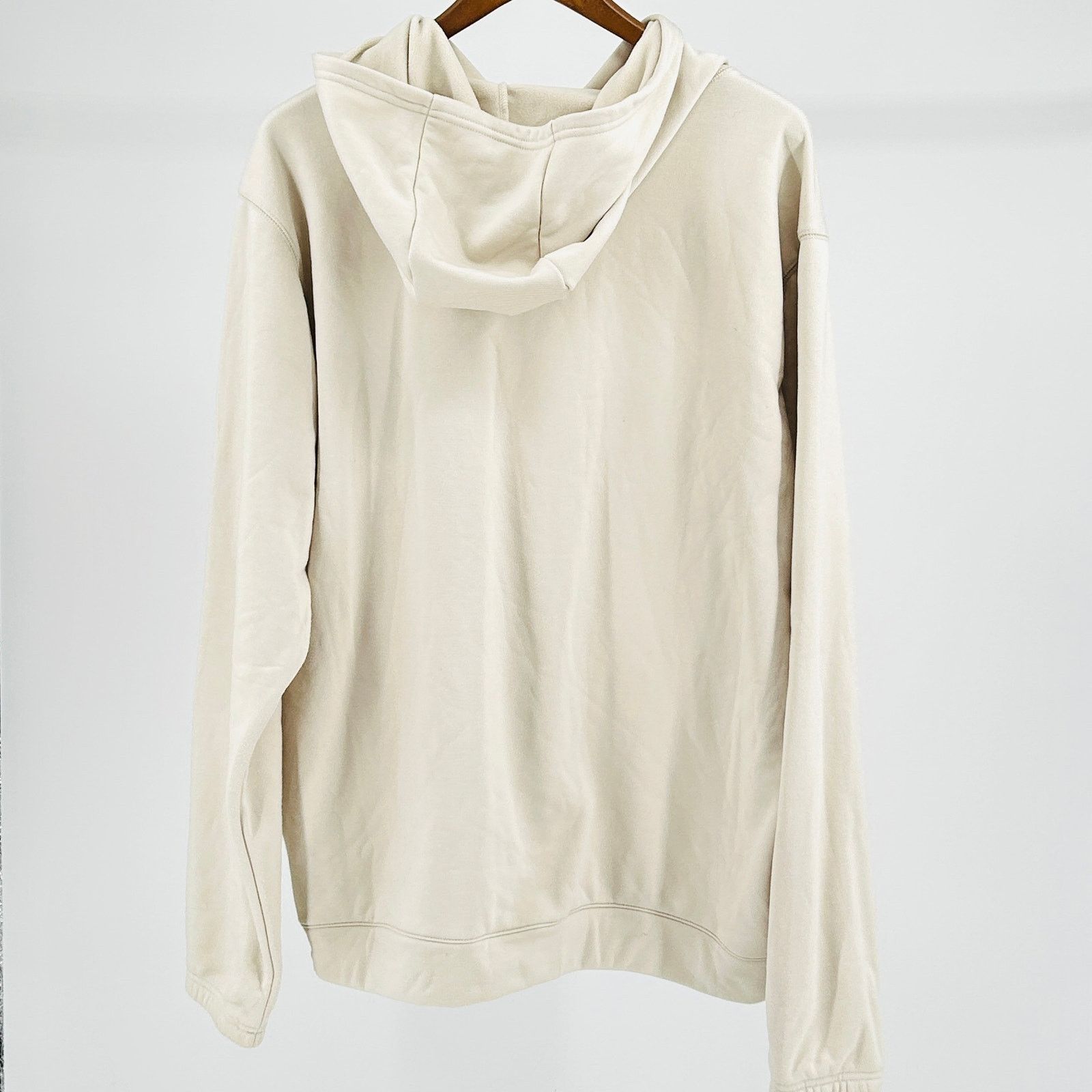 Columbia Columbia Performance Cream White Oversized Hooded Sweatshirt Size US XL / EU 56 / 4 - 4 Thumbnail