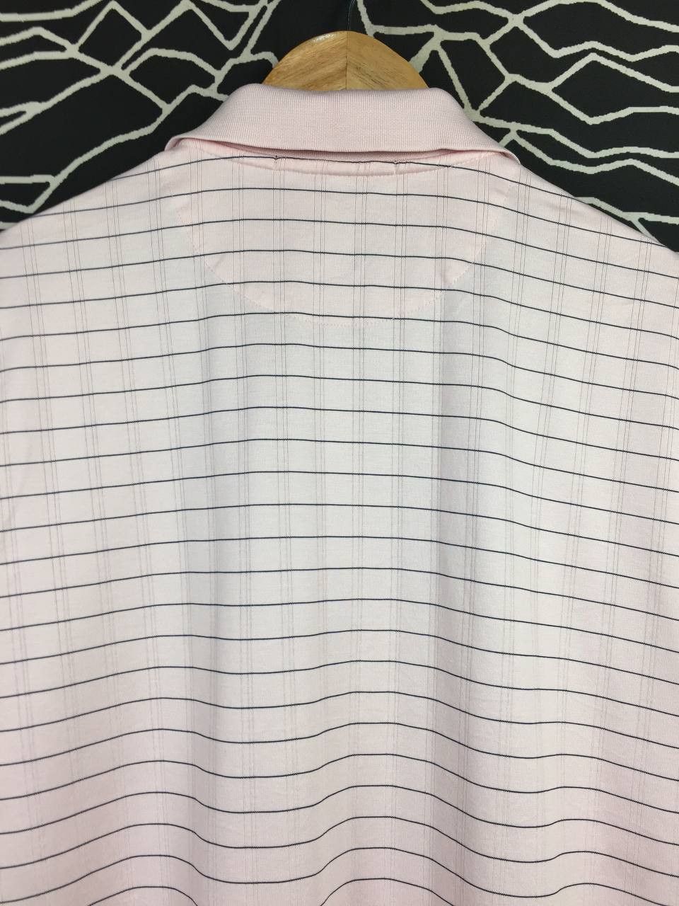 Nike × Tiger Woods Vtg Nike Tiger Woods Collection Striped Golf FITDRY Polo Tee Size US XL / EU 56 / 4 - 6 Thumbnail