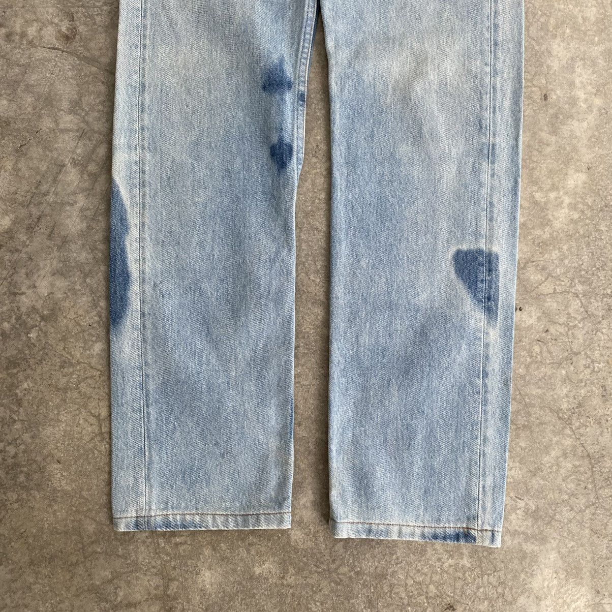 Levi's Size 28x31 Vintage 1993 Levis 501 Faded Blue Denim Jeans Size US 28 / EU 44 - 6 Thumbnail