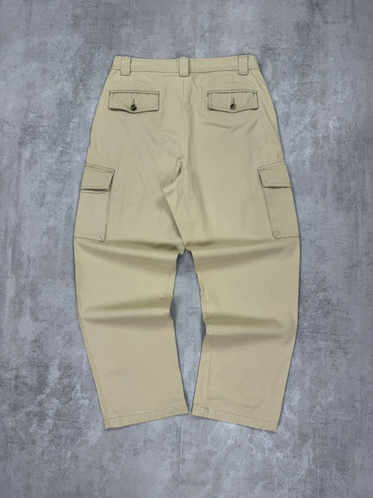Other Eddie Bauer Vintage Cargo Beige pants Mens size 32x30 Size US 32 / EU 48 - 2 Thumbnail