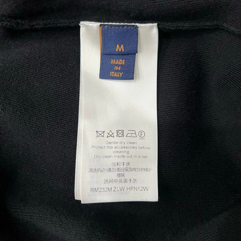 Louis Vuitton Louis Vuitton size m Black drawstring shorts with large log Size US 28 / EU 44 - 4 Thumbnail