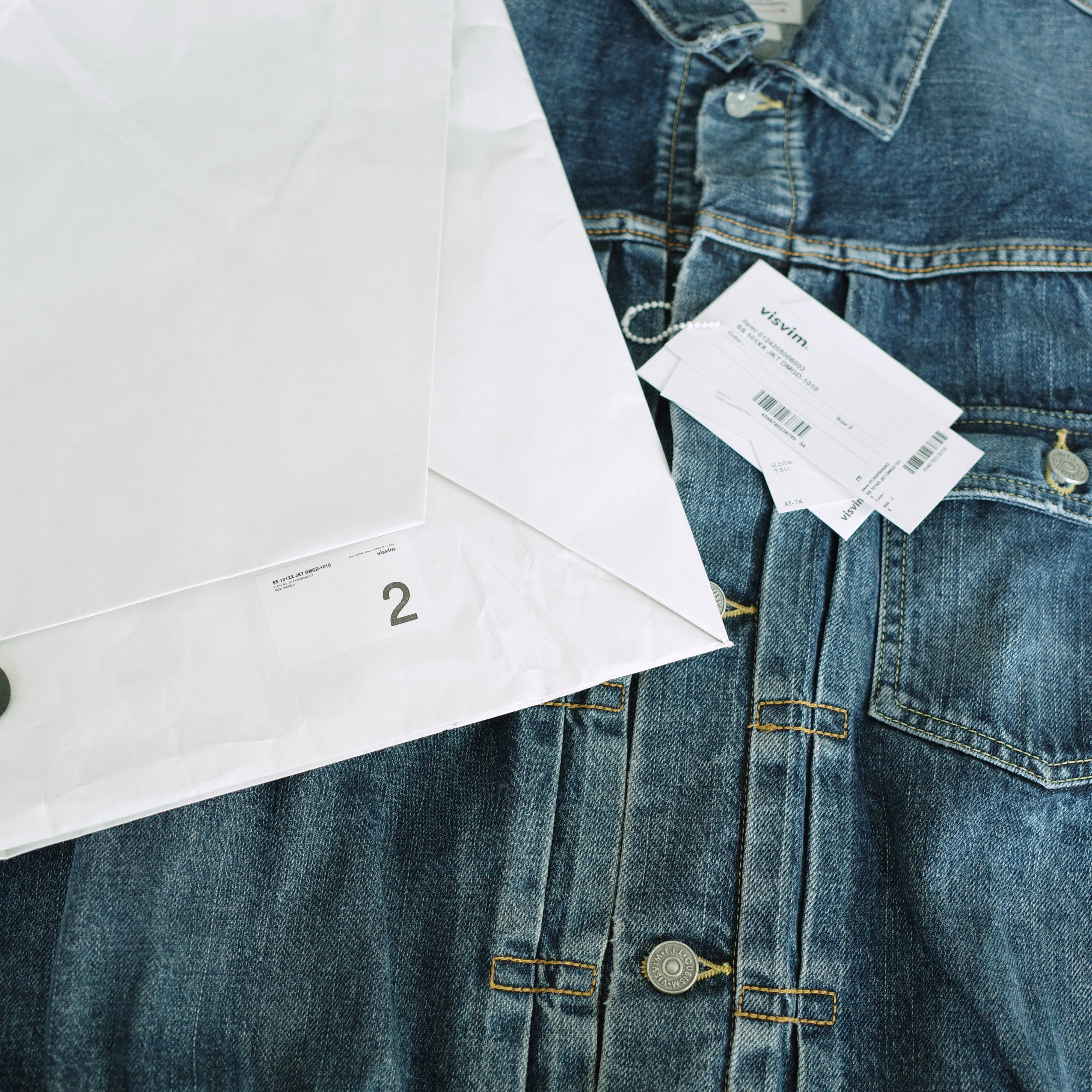 Visvim 101XX JKT DMGD-1010 Size US M / EU 48-50 / 2 - 4 Thumbnail