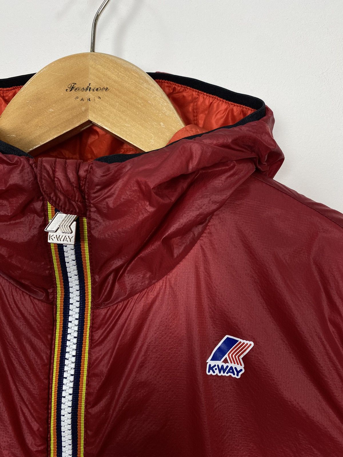Outdoor Research K-WAY Womens Hooded Windbreaker Water Resistant Jacket Sz 8 Size S / US 4 / IT 40 - 3 Thumbnail