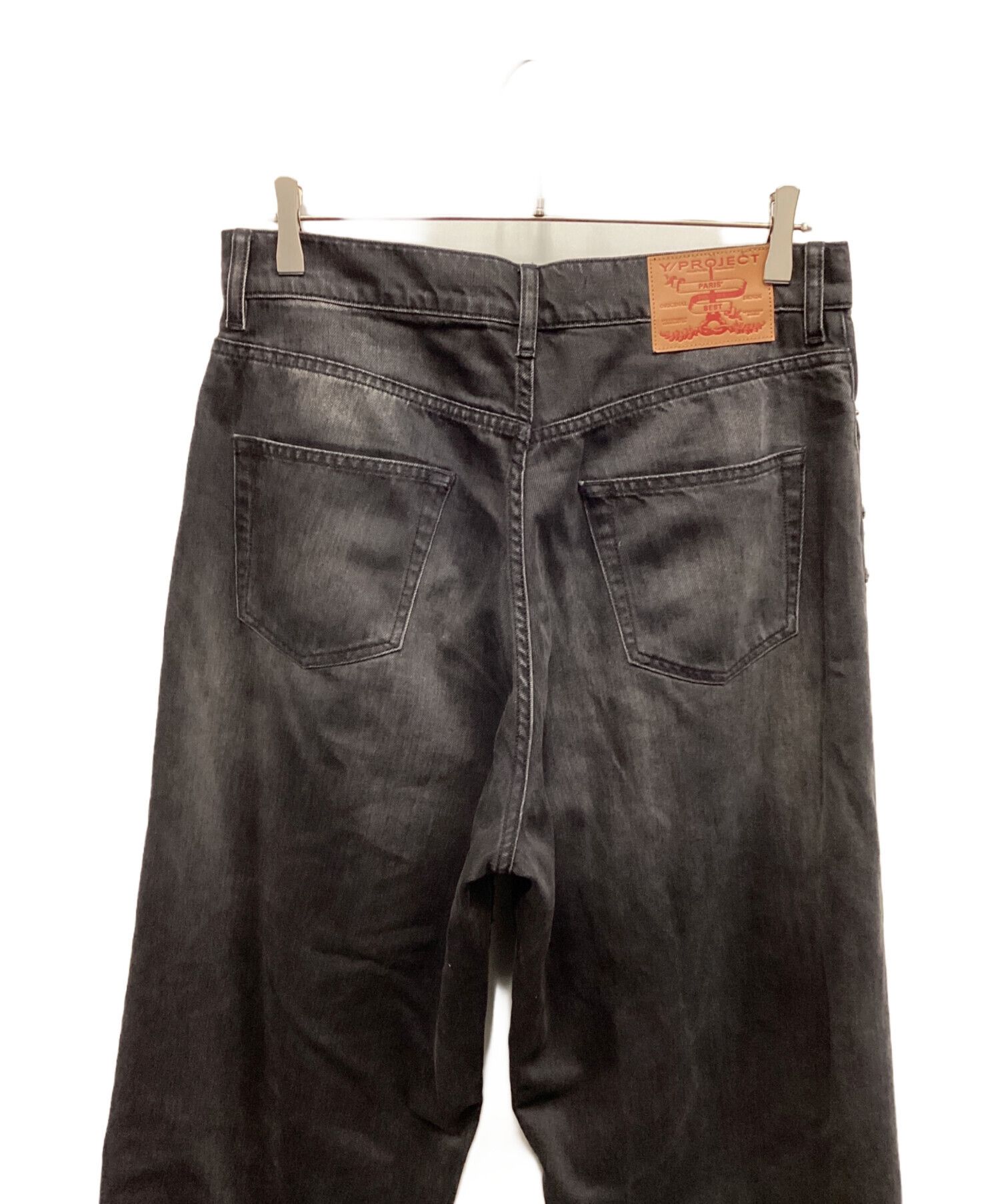 Y/Project Y/ PROJECT PARIS BEST PATCH Denim Pants Black 29 Size US 32 / EU 48 - 5 Thumbnail