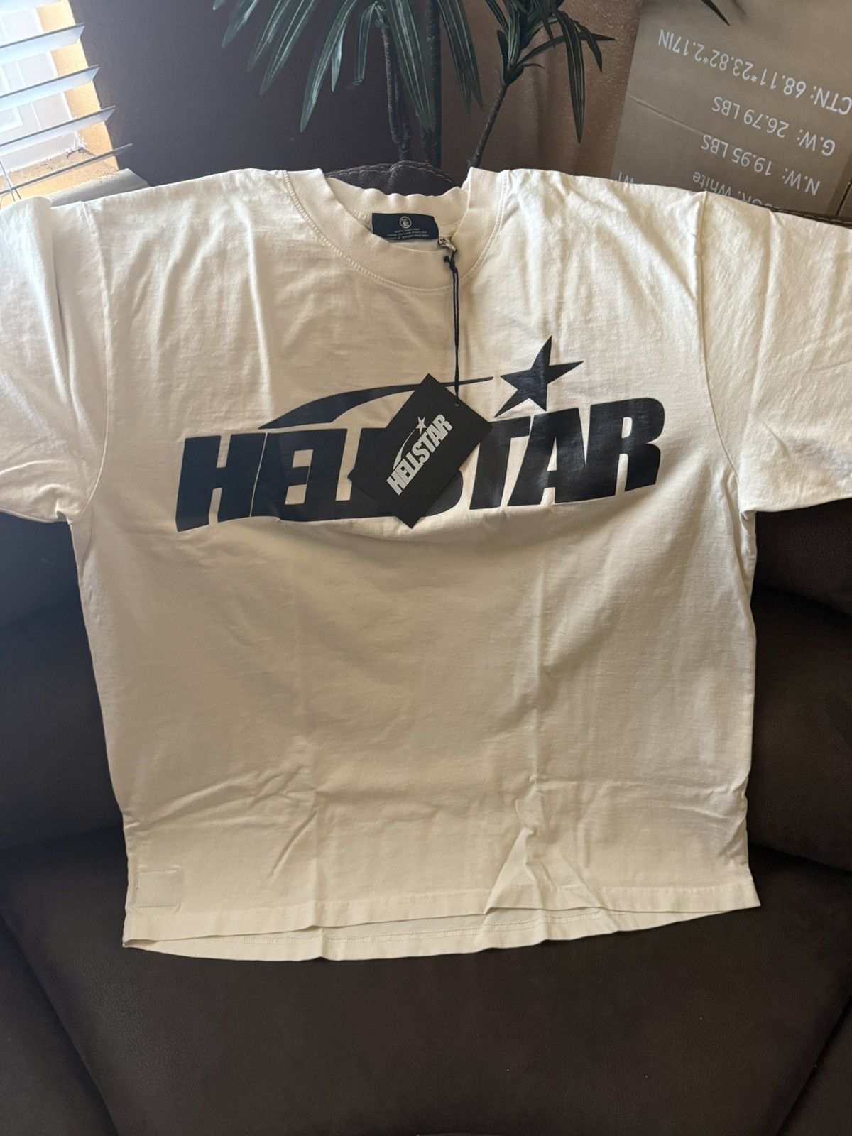 Hellstar Classic white t-shirt