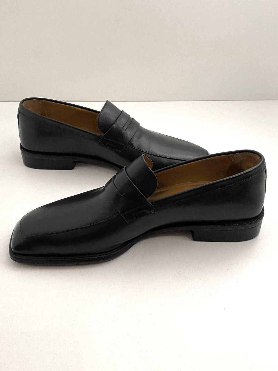Louis Vuitton Louis Vuitton LV Black Leather Classic Loafer Dress Shoes Size US 9.5 / EU 42-43 - 6 Thumbnail
