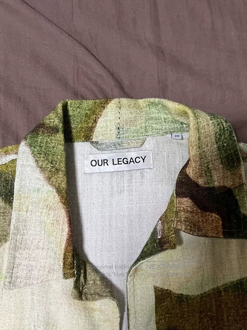 Our Legacy Our Legacy Camouflage Print Short-Sleeve Shirt - Psychedel Size US M / EU 48-50 / 2 - 4 Thumbnail