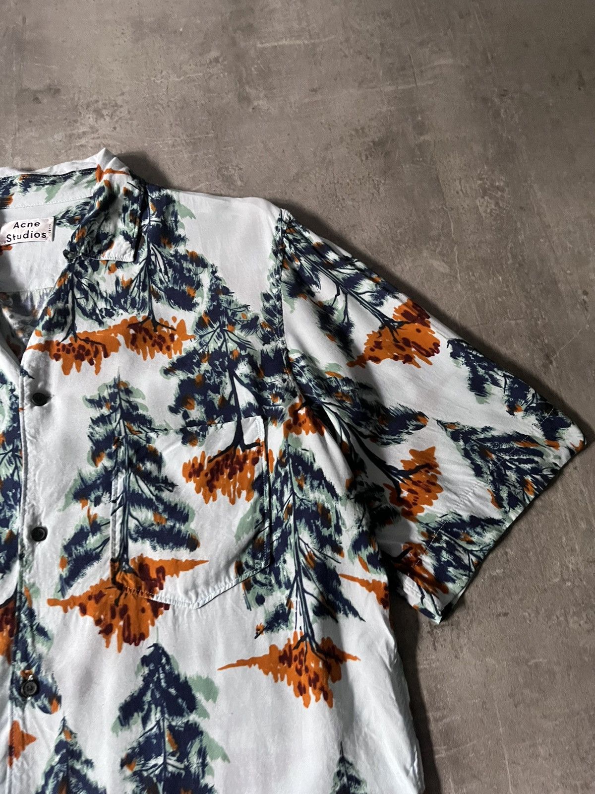 Acne Studios Acne Studios Simon Pine Vacation shirt multicolor Size US M / EU 48-50 / 2 - 2 Thumbnail