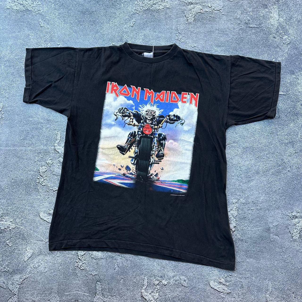 Band Tees RARE Vintage Iron Maiden Shirt 1989 Limited Size US XL / EU 56 / 4 - 1 Thumbnail