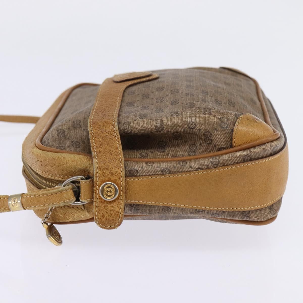 Gucci GUCCI Micro GG Supreme Shoulder Bag Pvc Beige Gold Size ONE SIZE - 4 Thumbnail