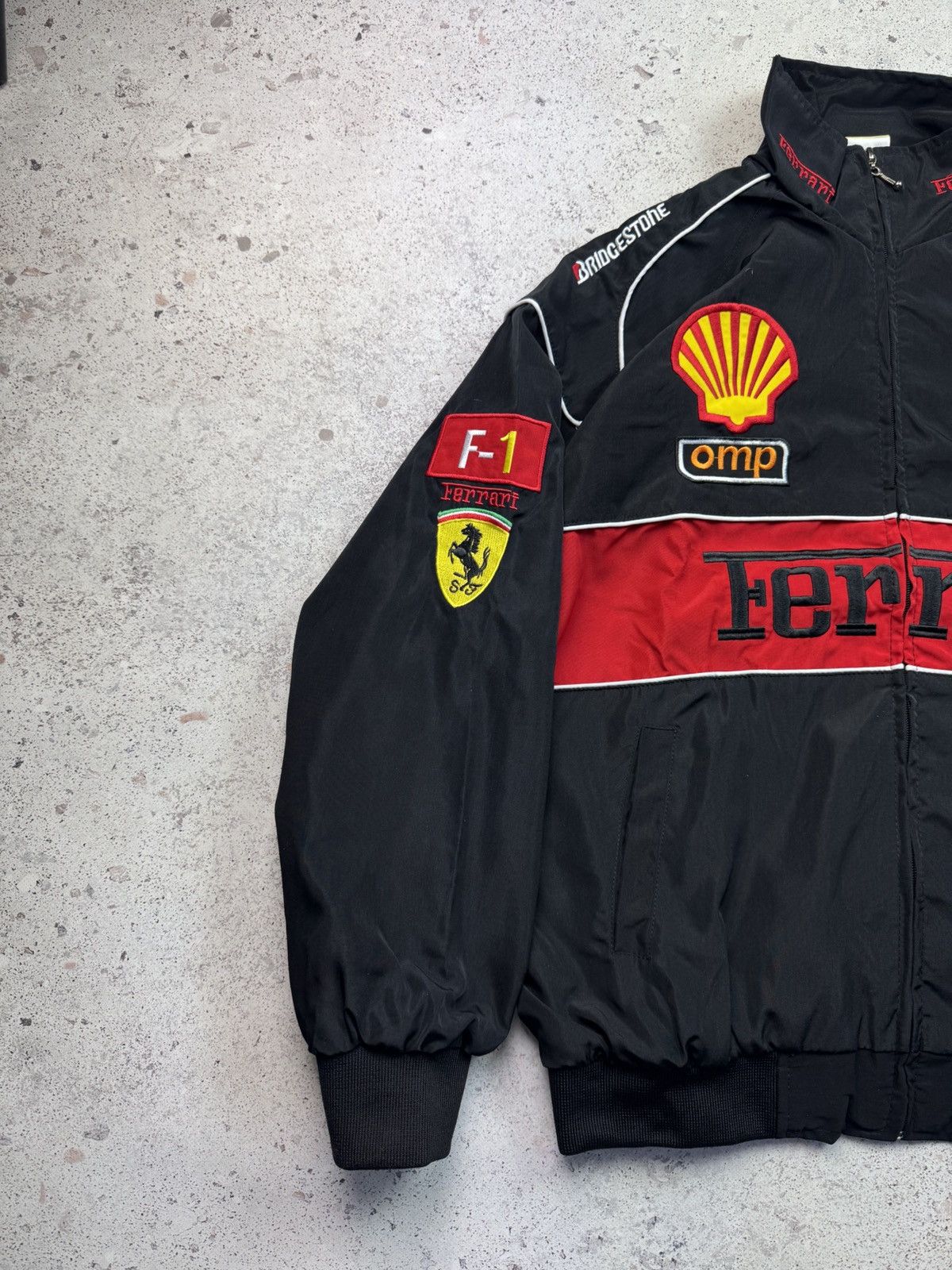 Formula 1 Ferrari Team Formula 1 F1 Racing Jacket Bomber Men’s M Size US L / EU 52-54 / 3 - 2 Thumbnail