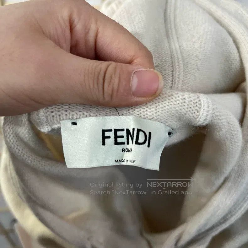 Fendi Fendi Beige sweater Size XS / US 0-2 / IT 36-38 - 3 Thumbnail
