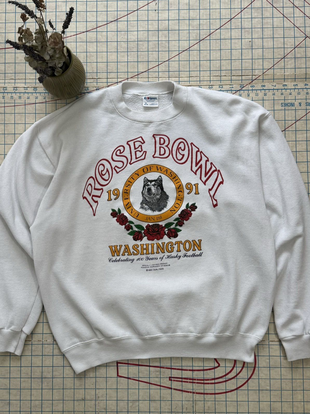 Vintage 1994 Rose Bowl Crewneck Sweater size XL 2024