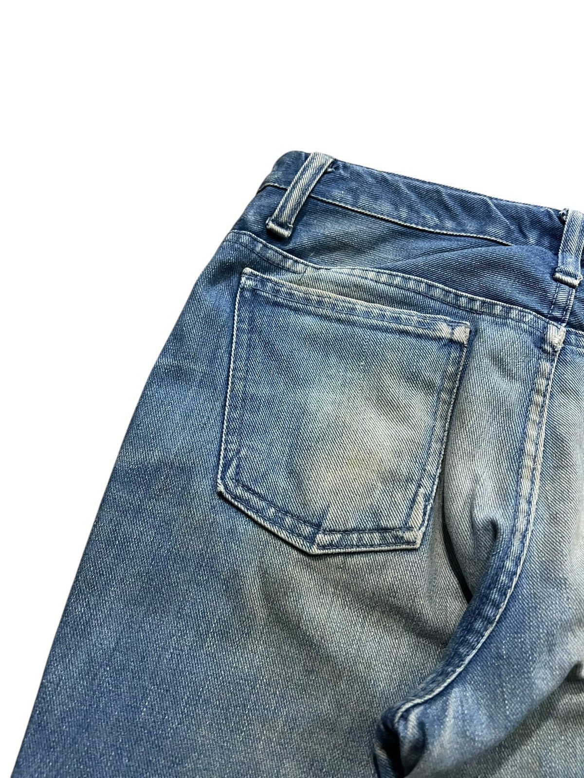 If Six Was Nine Vintage 80’s Bobson Western Flare Mud Wash Denim Size US 28 / EU 44 - 13 Thumbnail