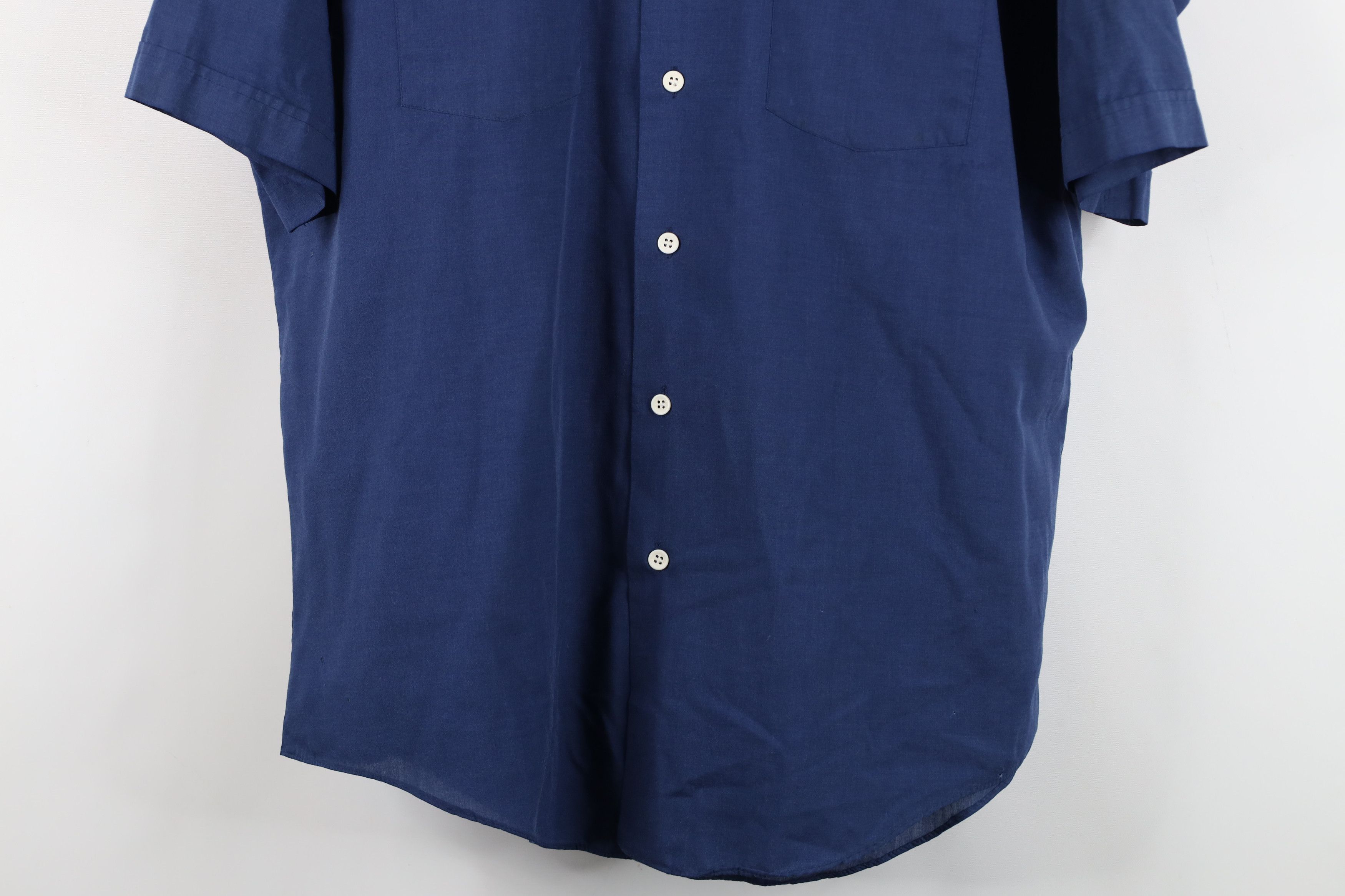 Vintage Vintage 60s 70s Streetwear Short Sleeve Collared Shirt Size US L / EU 52-54 / 3 - 3 Thumbnail