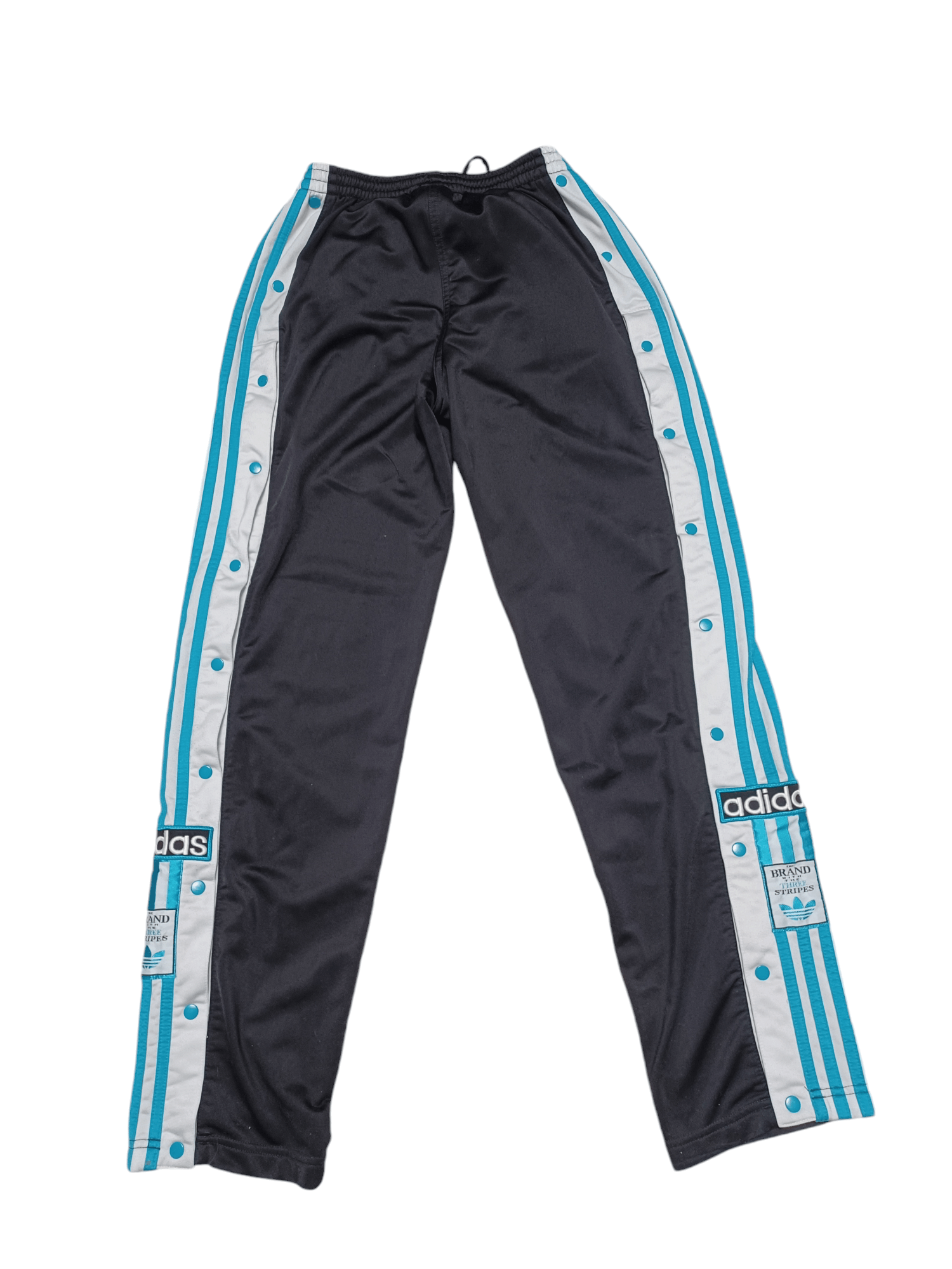 Adidas ADIDAS VINTAGE 90S BUTTONS DRILL SWEAT PANTS Size US 30 / EU 46 - 2 Thumbnail