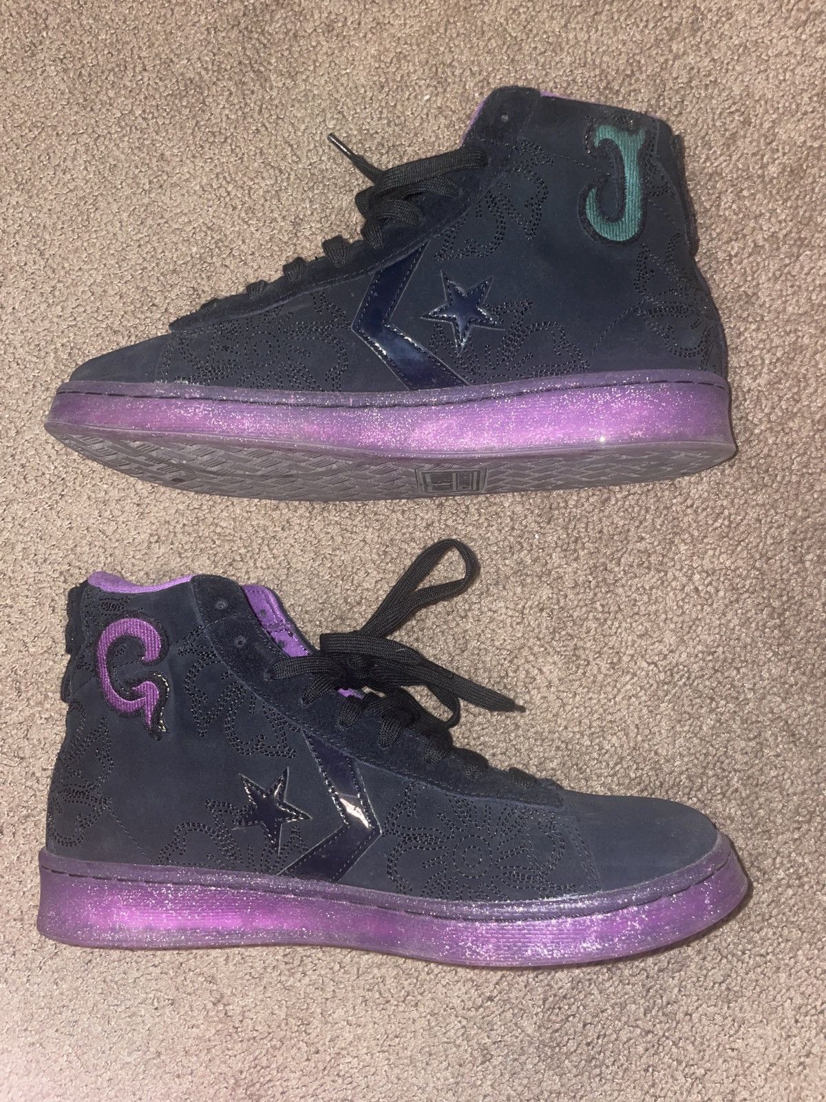 Converse × Joe Freshgoods JFG X Converse Pro Leather Hi’s Size US 9.5 / EU 42-43 - 2 Thumbnail