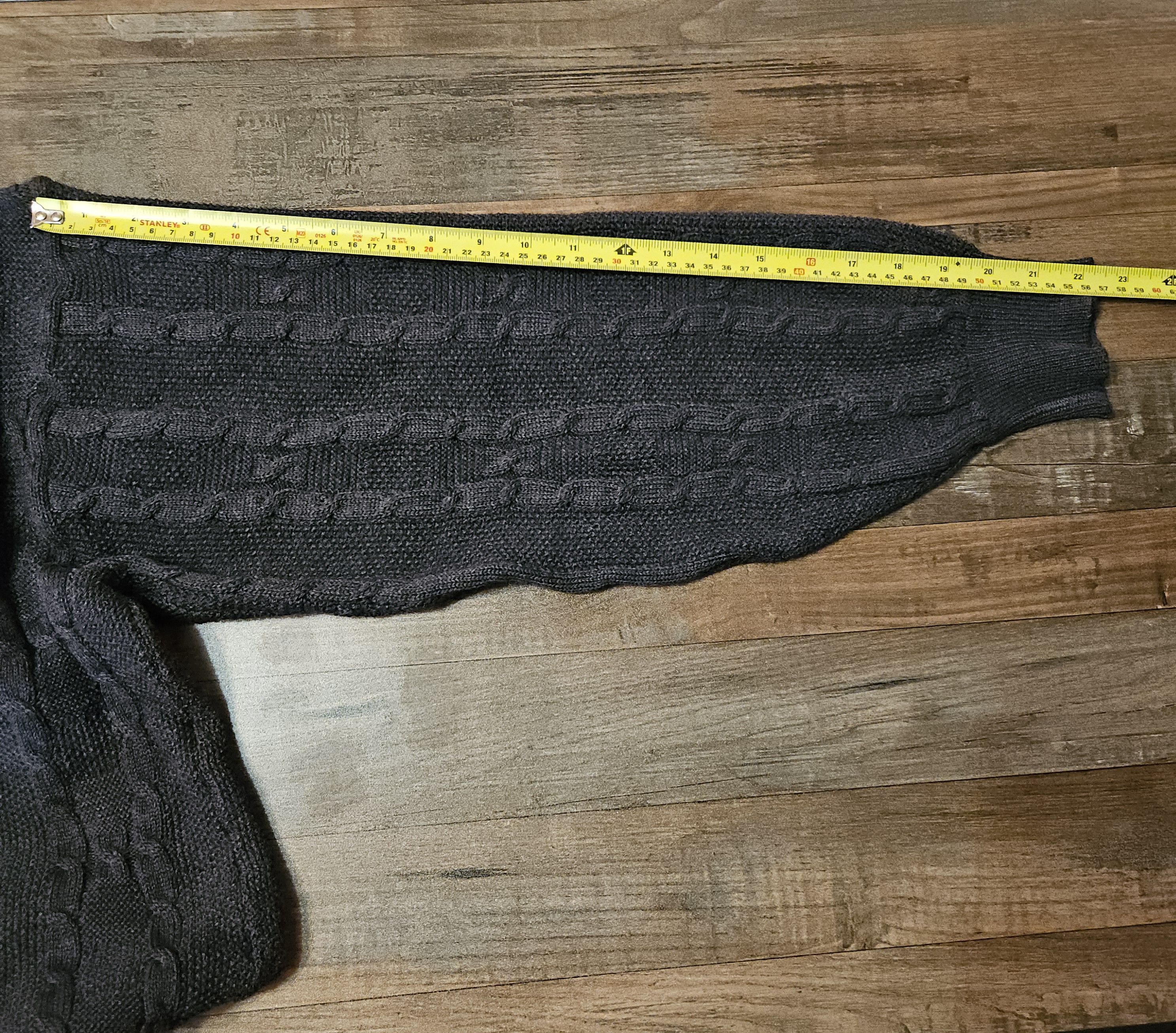 Lacoste × Vintage Chemise Lacoste Cable Knit Sweater Wool V-neck France 6 /XL Size US XL / EU 56 / 4 - 14 Thumbnail