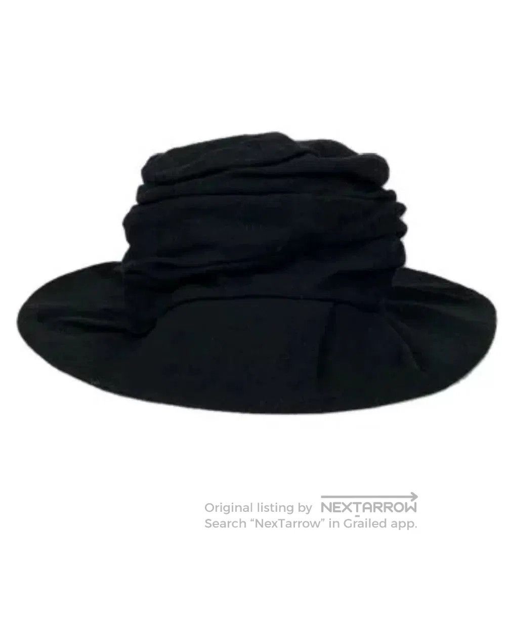 Yohji Yamamoto Y's Yohji Yamamoto Black Linen Hat. Size ONE SIZE - 1 Thumbnail