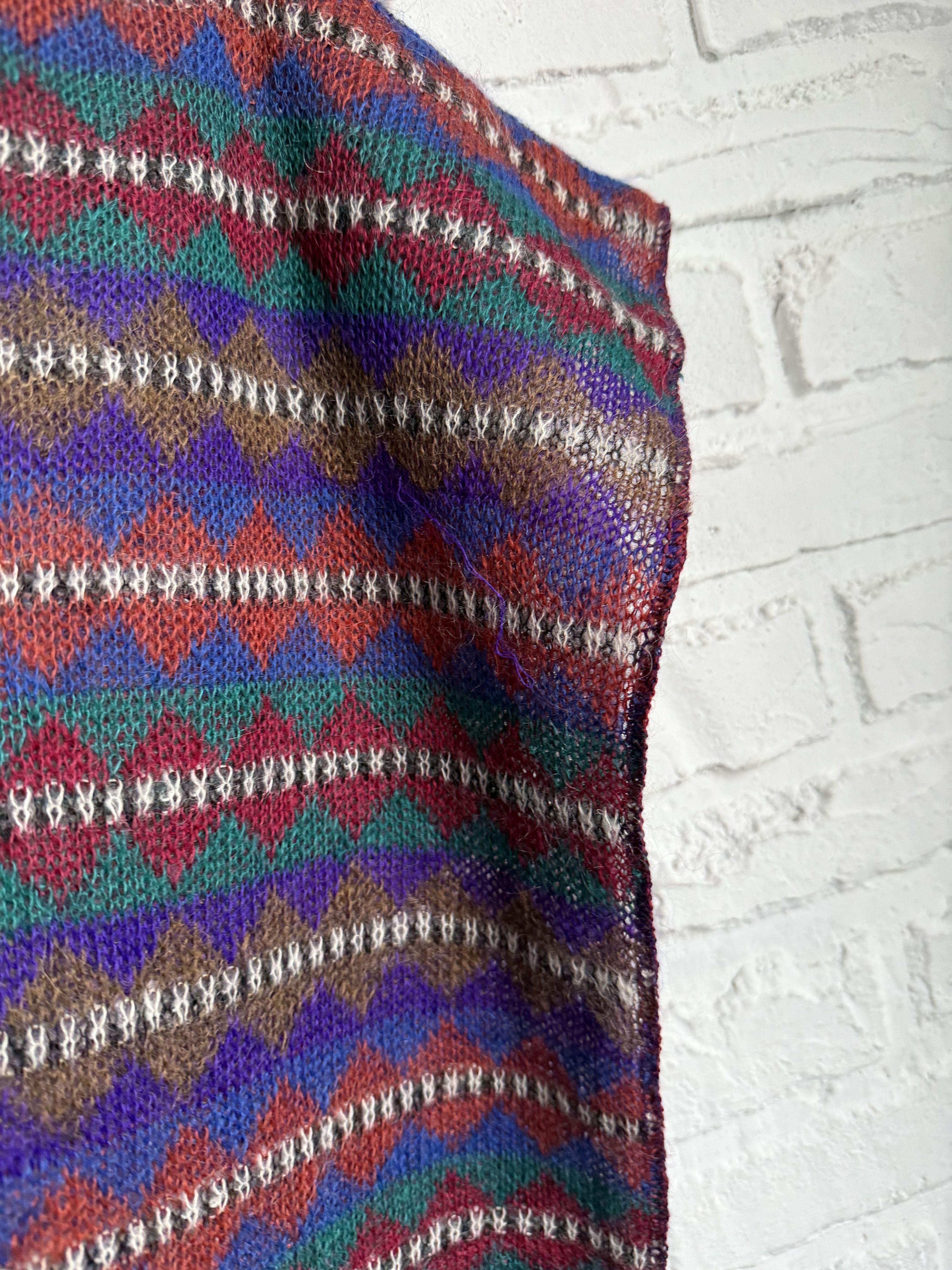 Missoni Vintage 90s Missoni wool mohair scarf Size ONE SIZE - 5 Thumbnail