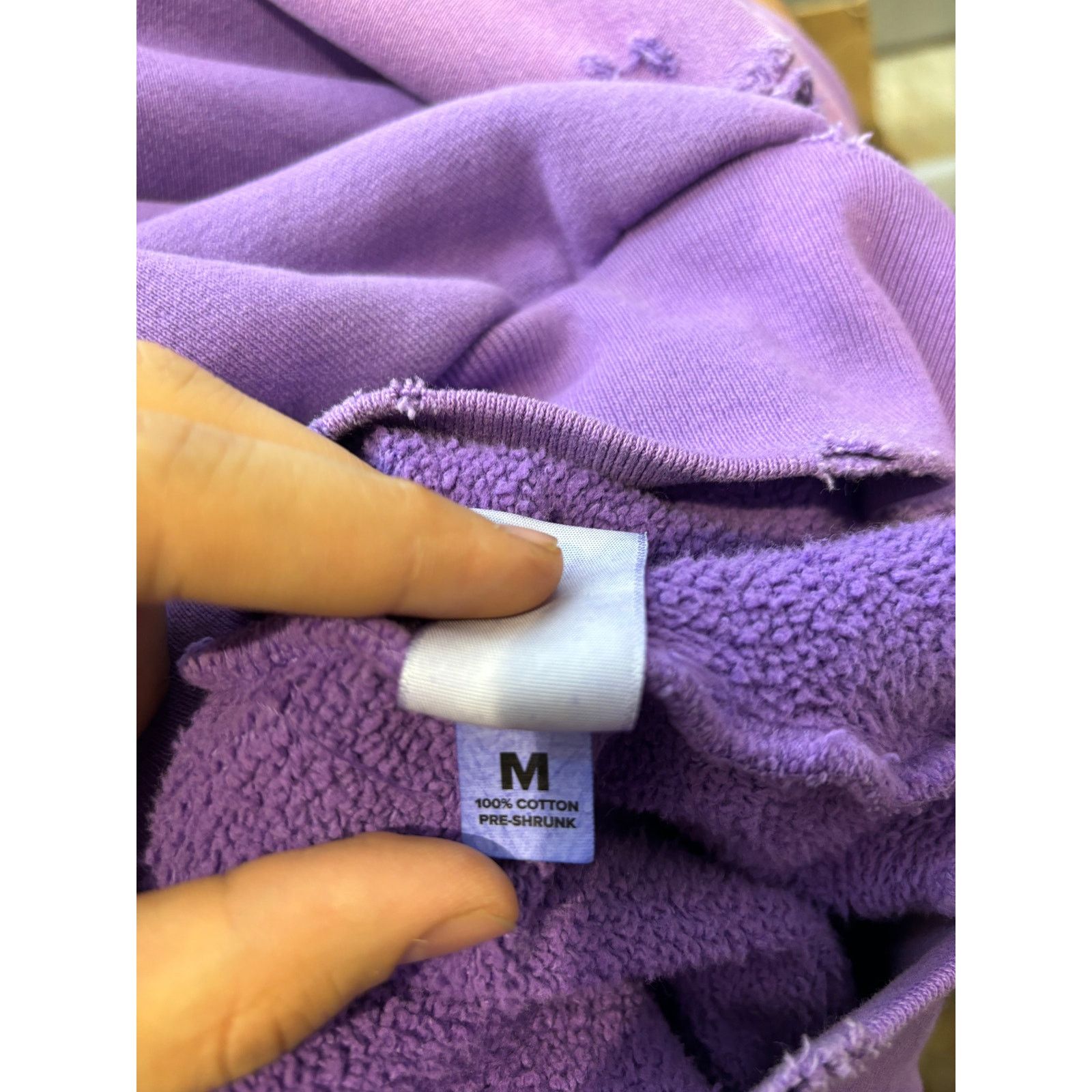 Warren Lotas Warren Lotas Opened Door Hoodie Purple Orange Used Medium Size US M / EU 48-50 / 2 - 5 Thumbnail