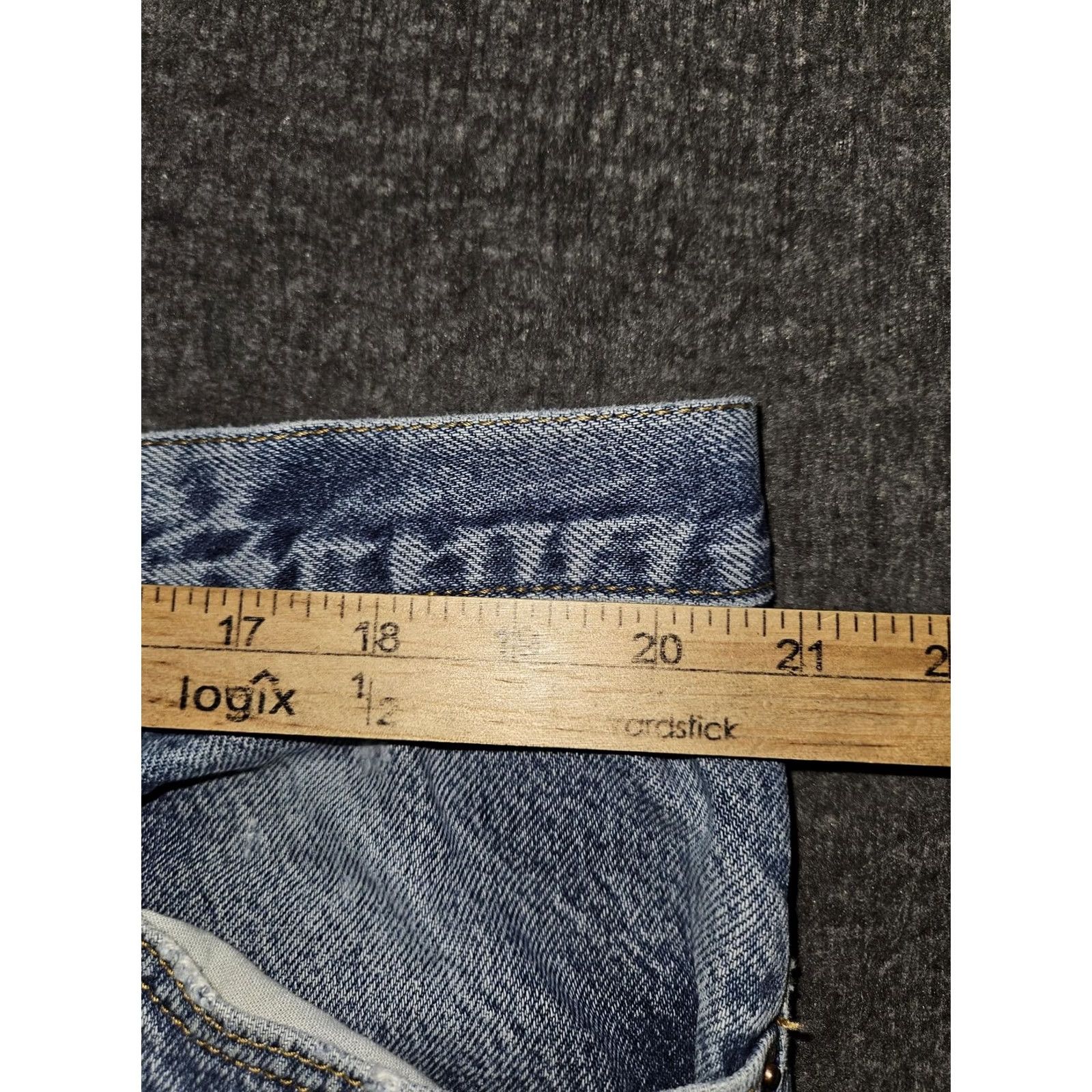 Levi's VINTAGE Levi's 517 Jeans Mens 42x30 Boot Cut Stone Blue Denim 100% Cotton Size US 42 / EU 58 - 4 Thumbnail
